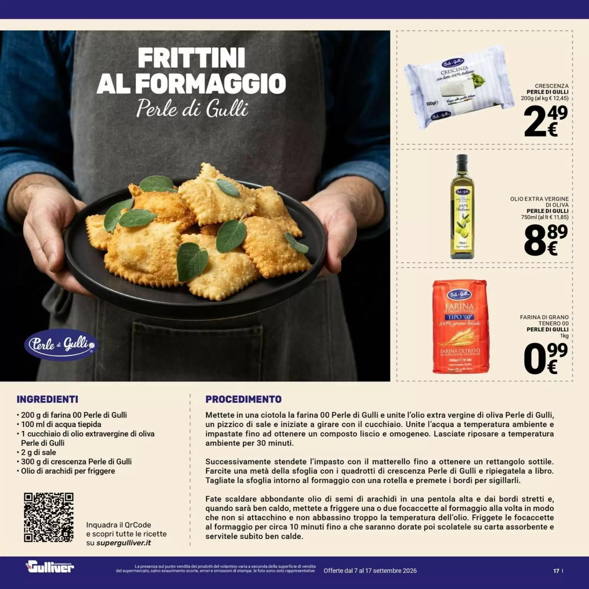 Volantino promozionale Supermercati Gulliver  valide dal 07/09/2026 - Pagina 17.