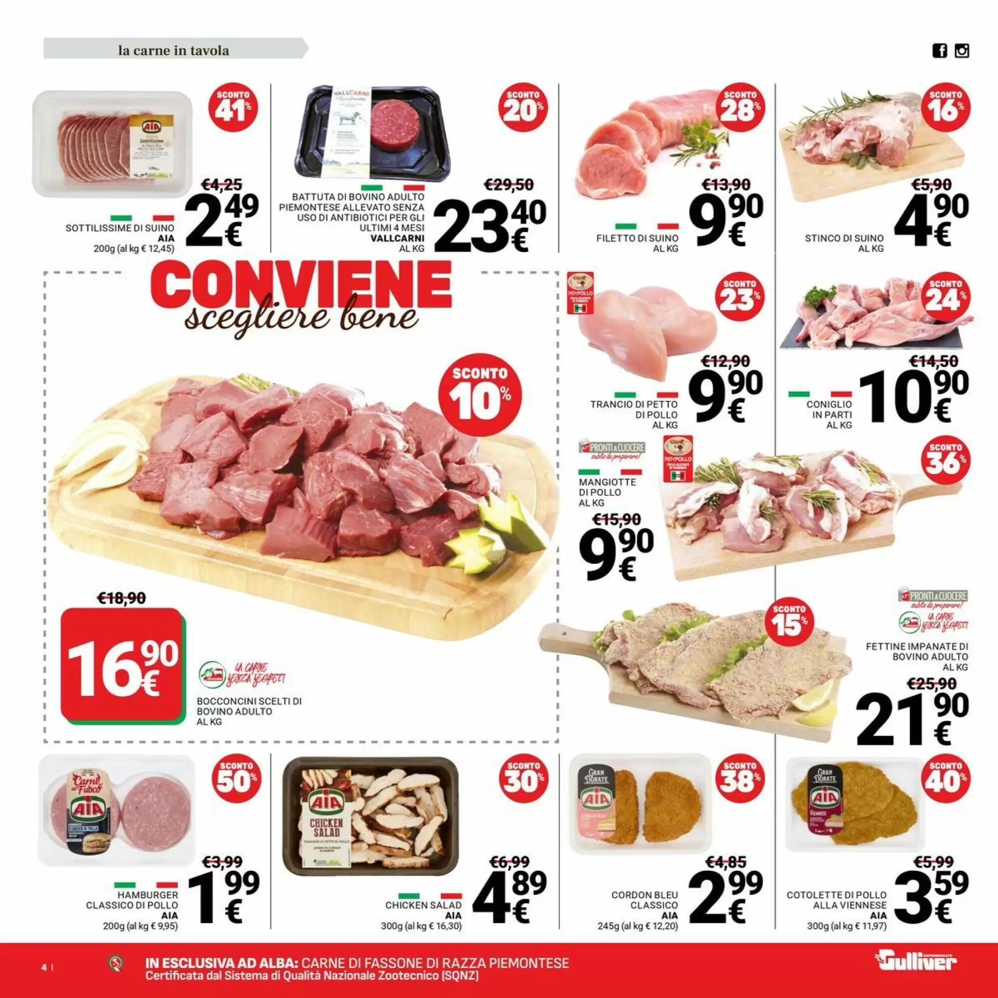 Volantino promozionale Supermercati Gulliver  valide dal 07/09/2026 - Pagina 4.