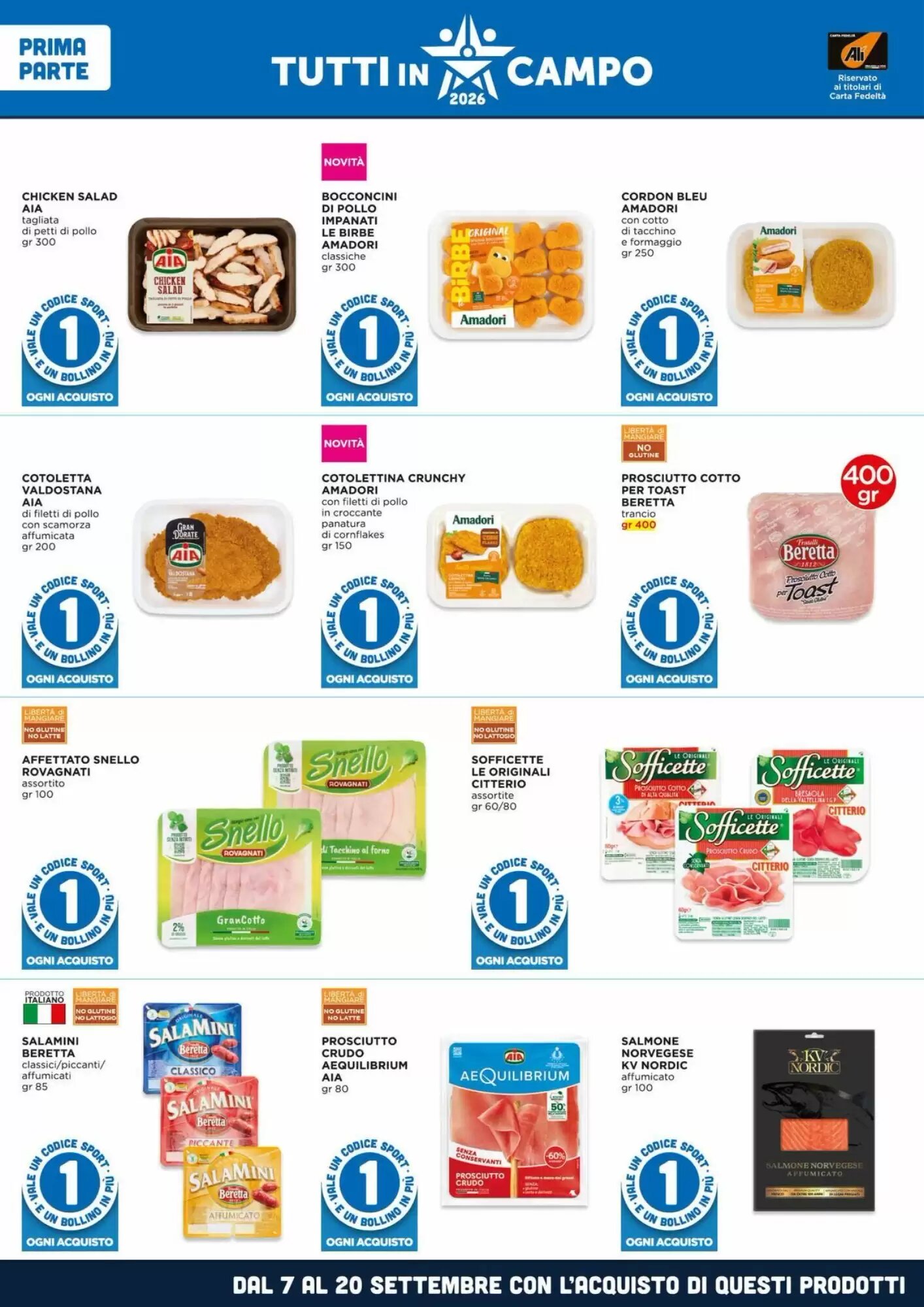 Volantino promozionale Alì  valide dal 07/09/2026 - Pagina 2.