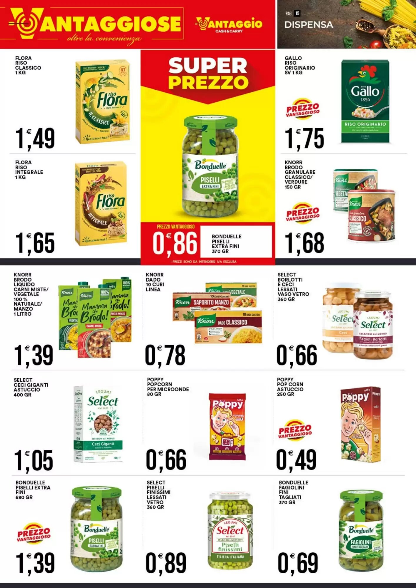 Volantino promozionale Vantaggio Cash&Carry  valide dal 07/09/2026 - Pagina 16.