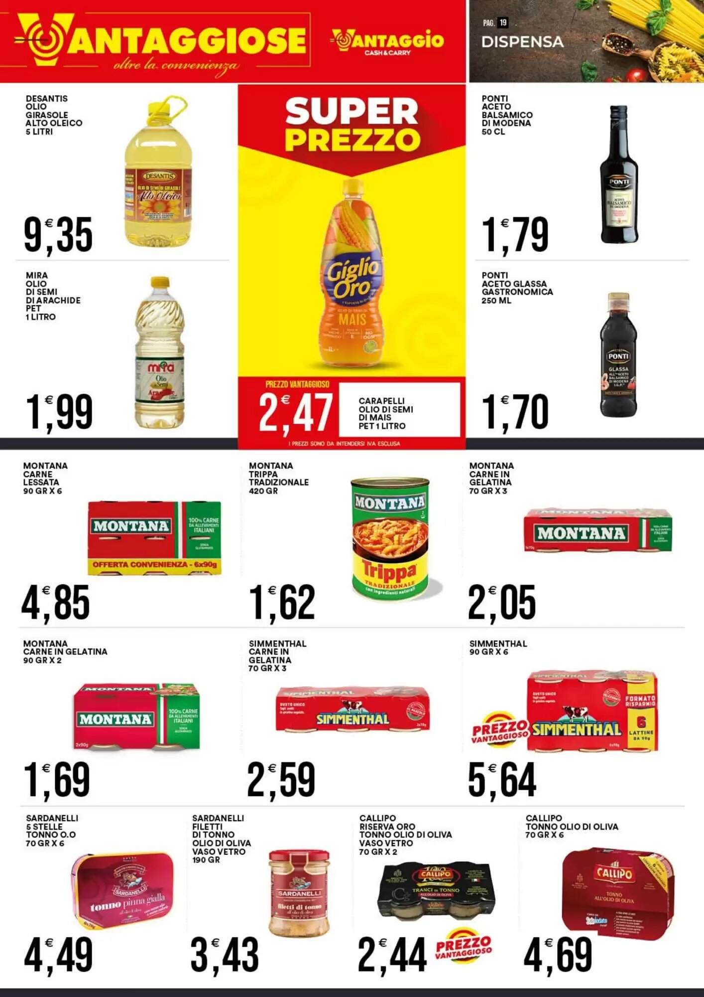 Volantino promozionale Vantaggio Cash&Carry  valide dal 07/09/2026 - Pagina 20.
