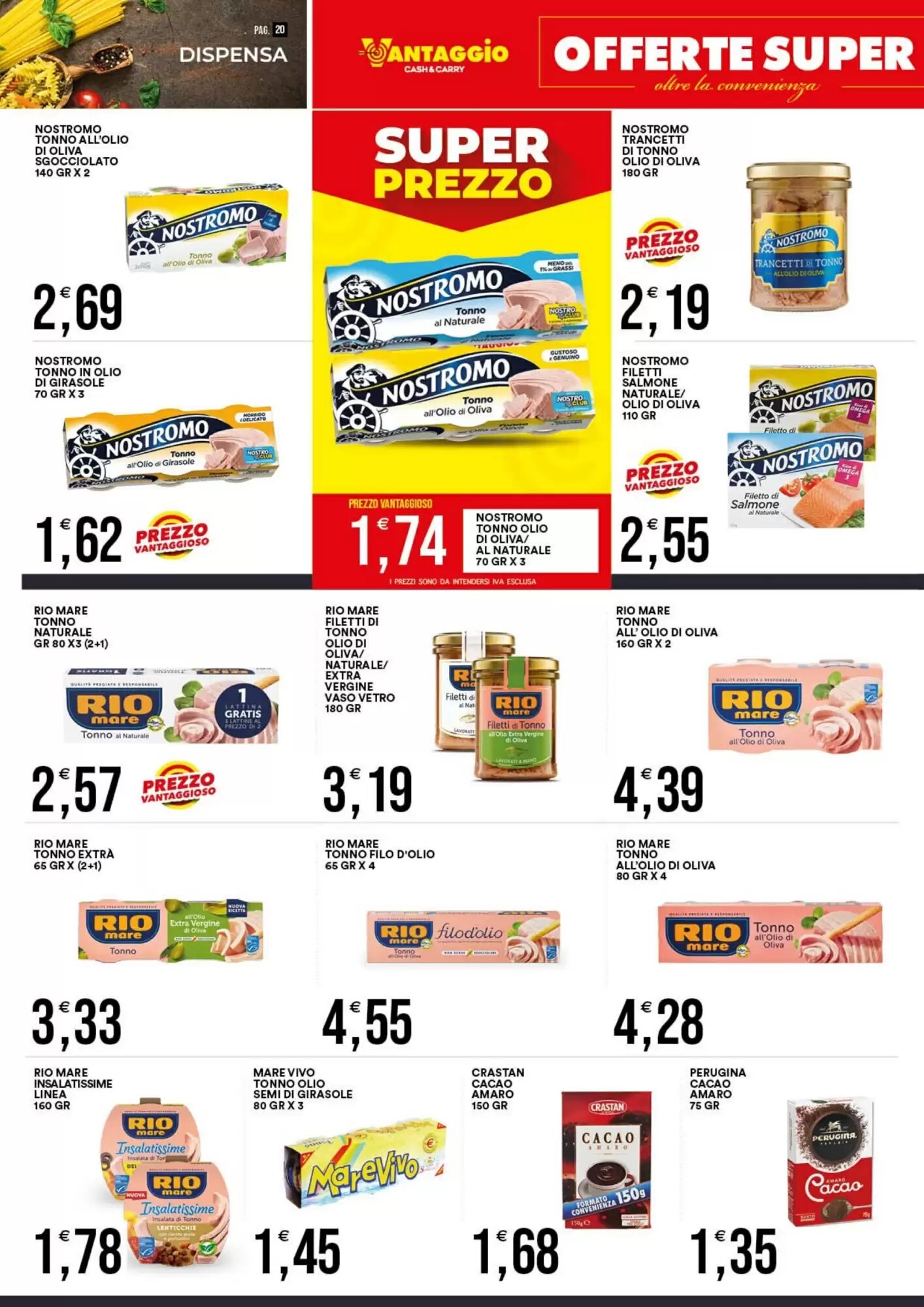 Volantino promozionale Vantaggio Cash&Carry  valide dal 07/09/2026 - Pagina 21.