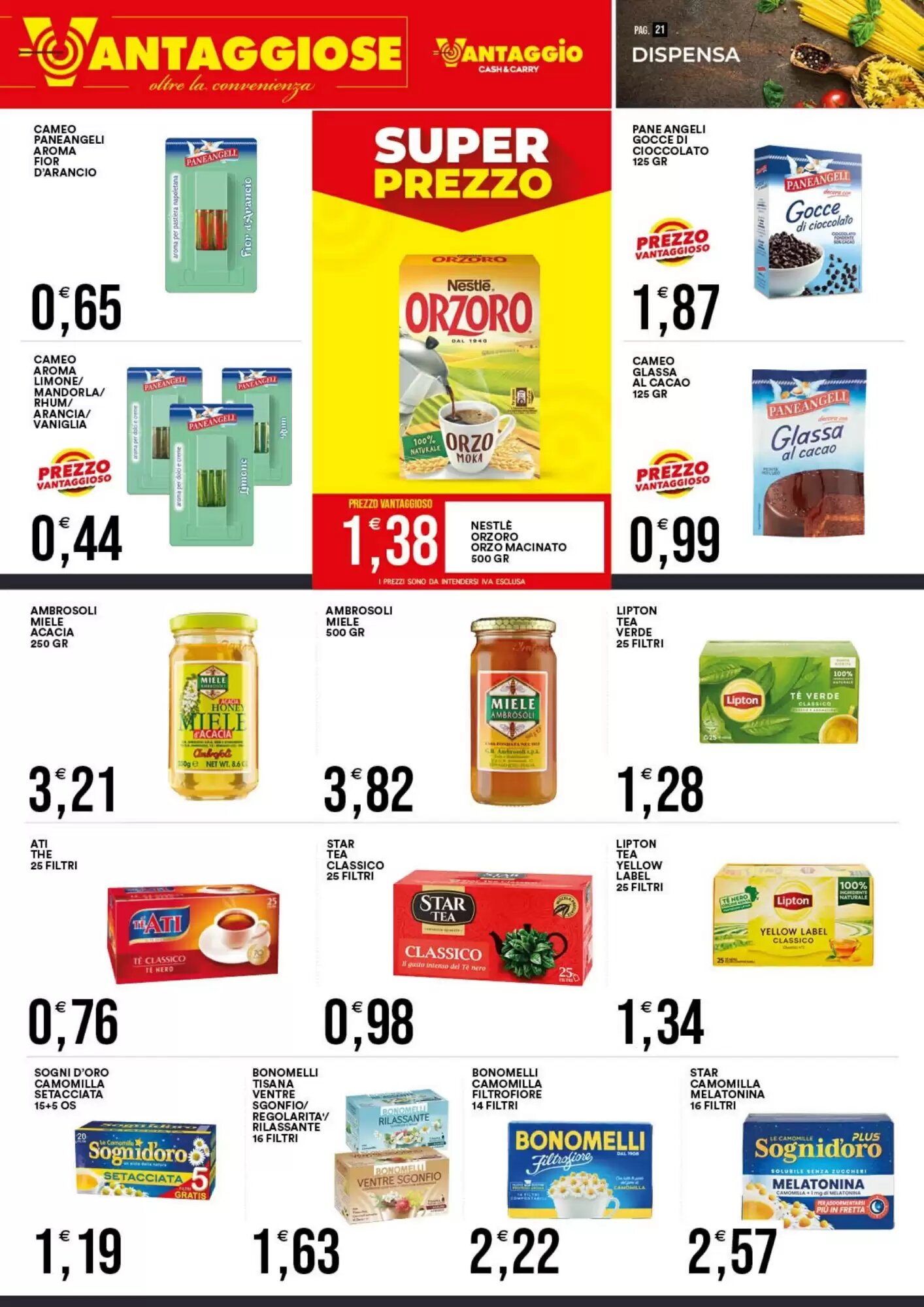 Volantino promozionale Vantaggio Cash&Carry  valide dal 07/09/2026 - Pagina 22.