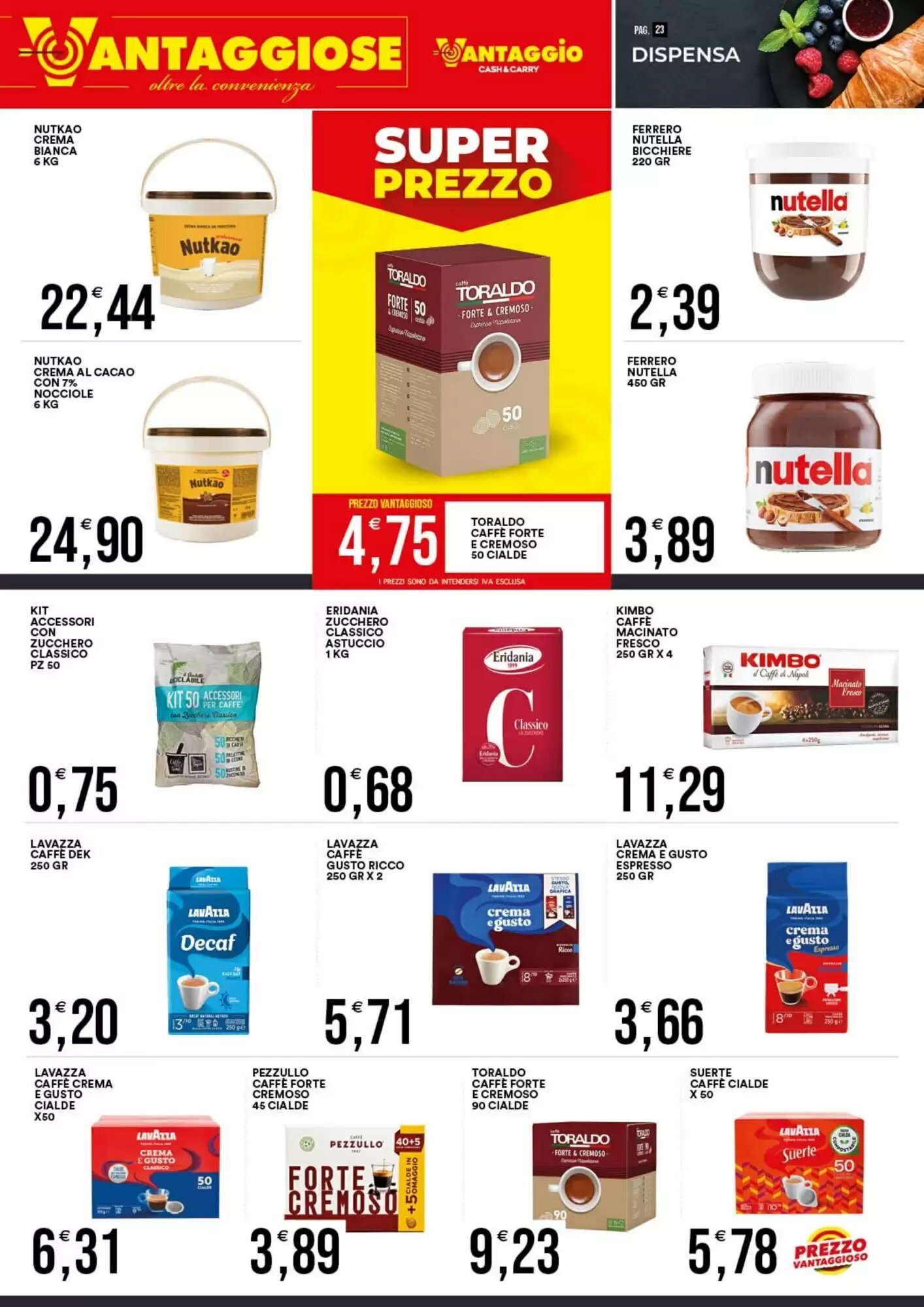 Volantino promozionale Vantaggio Cash&Carry  valide dal 07/09/2026 - Pagina 24.