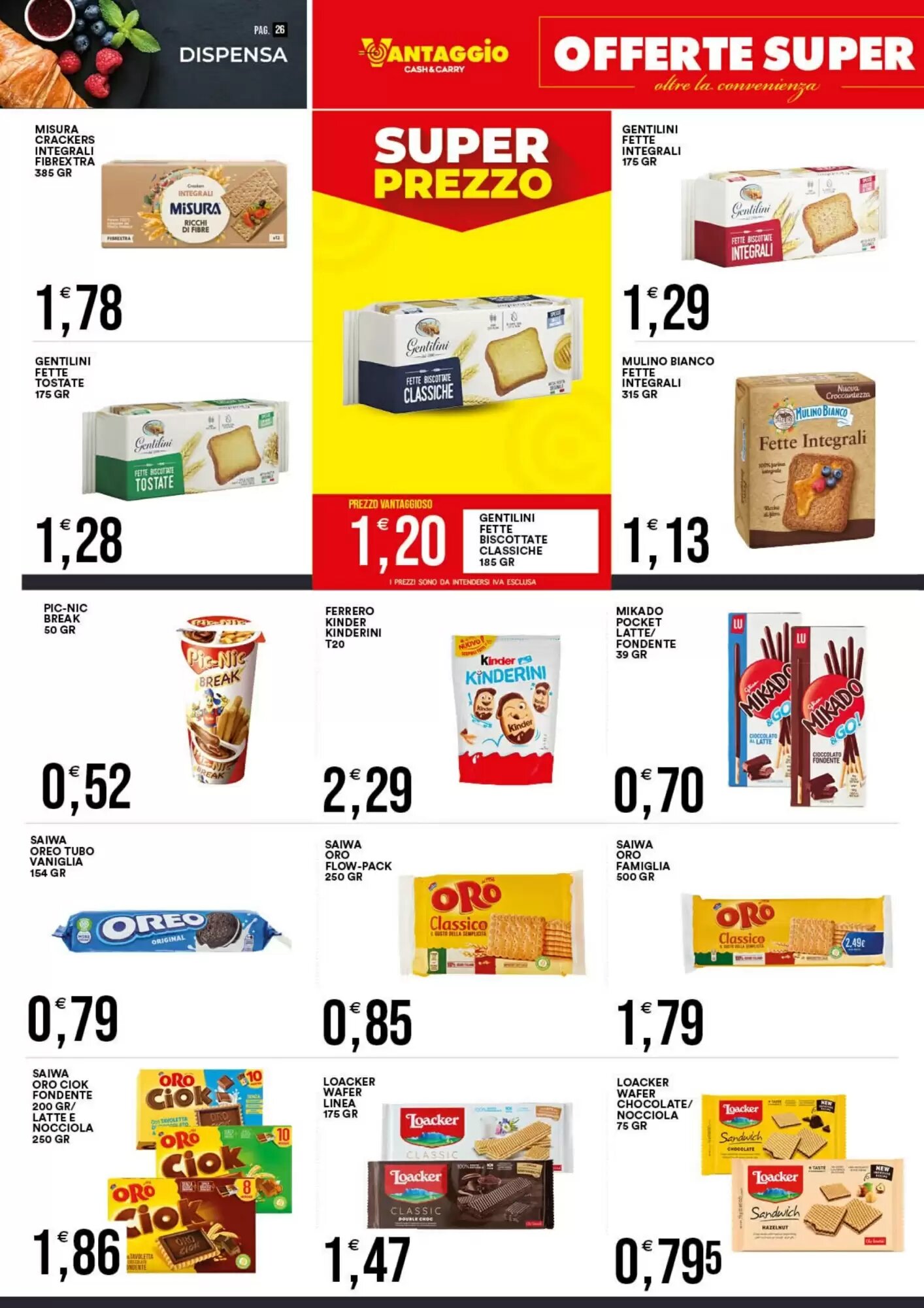 Volantino promozionale Vantaggio Cash&Carry  valide dal 07/09/2026 - Pagina 27.