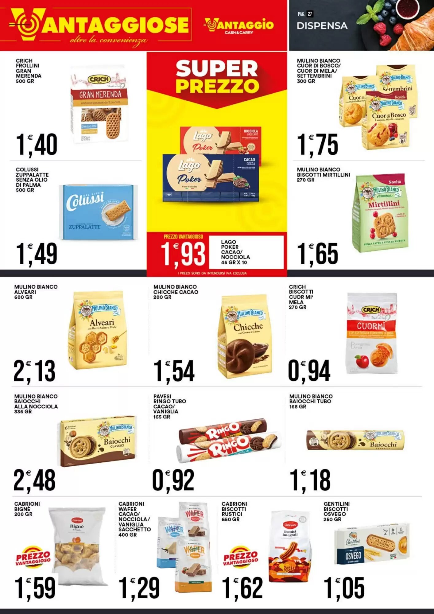 Volantino promozionale Vantaggio Cash&Carry  valide dal 07/09/2026 - Pagina 28.