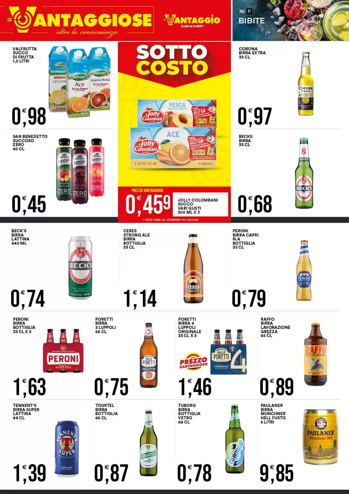 Volantino promozionale Vantaggio Cash&Carry  valide dal 07/09/2026 - Pagina 39.
