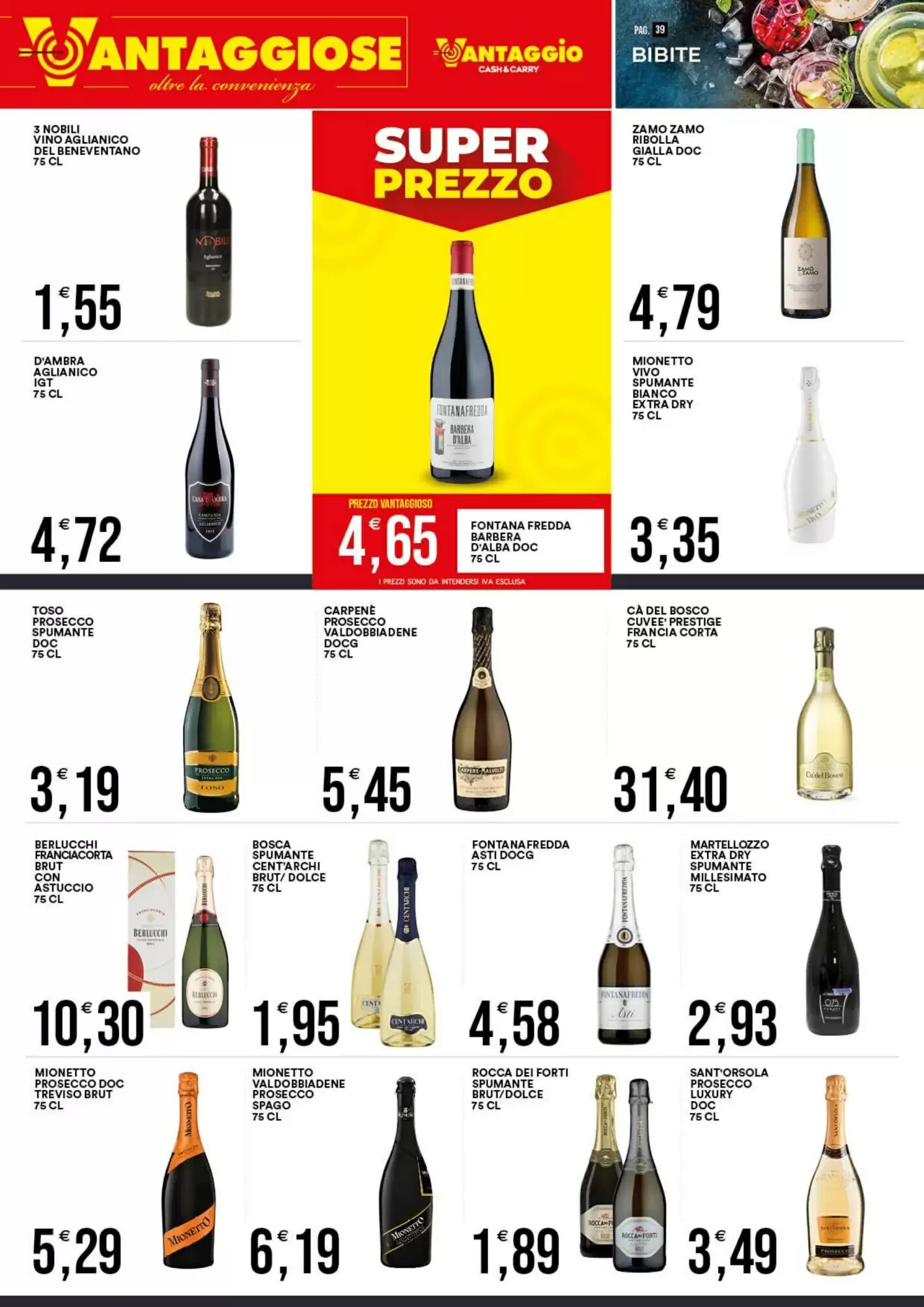 Volantino promozionale Vantaggio Cash&Carry  valide dal 07/09/2026 - Pagina 41.