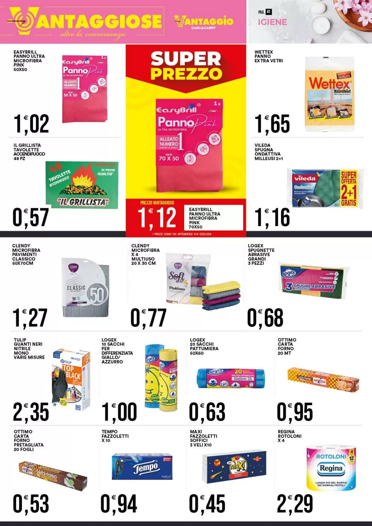 Volantino promozionale Vantaggio Cash&Carry  valide dal 07/09/2026 - Pagina 44.