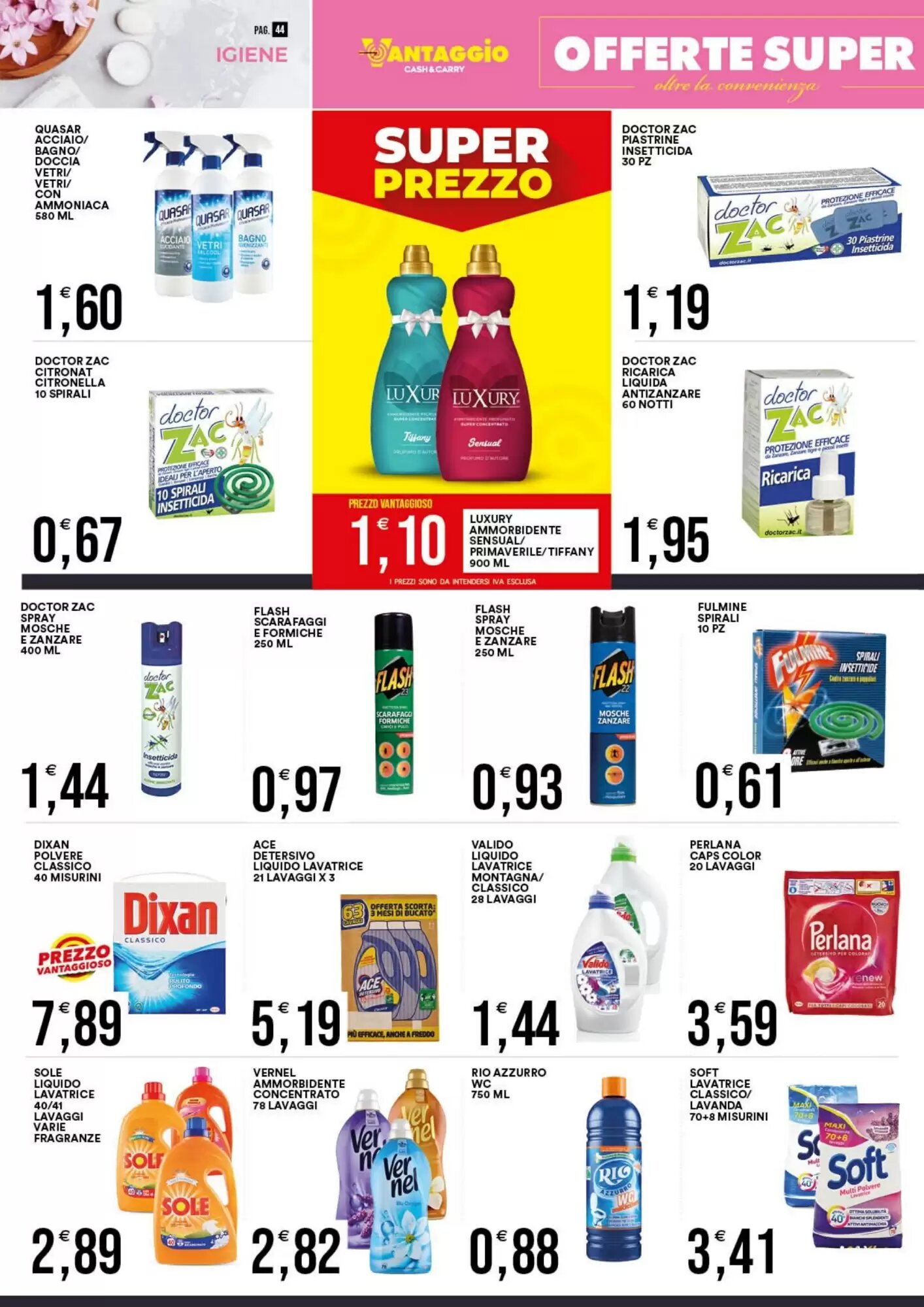 Volantino promozionale Vantaggio Cash&Carry  valide dal 07/09/2026 - Pagina 47.