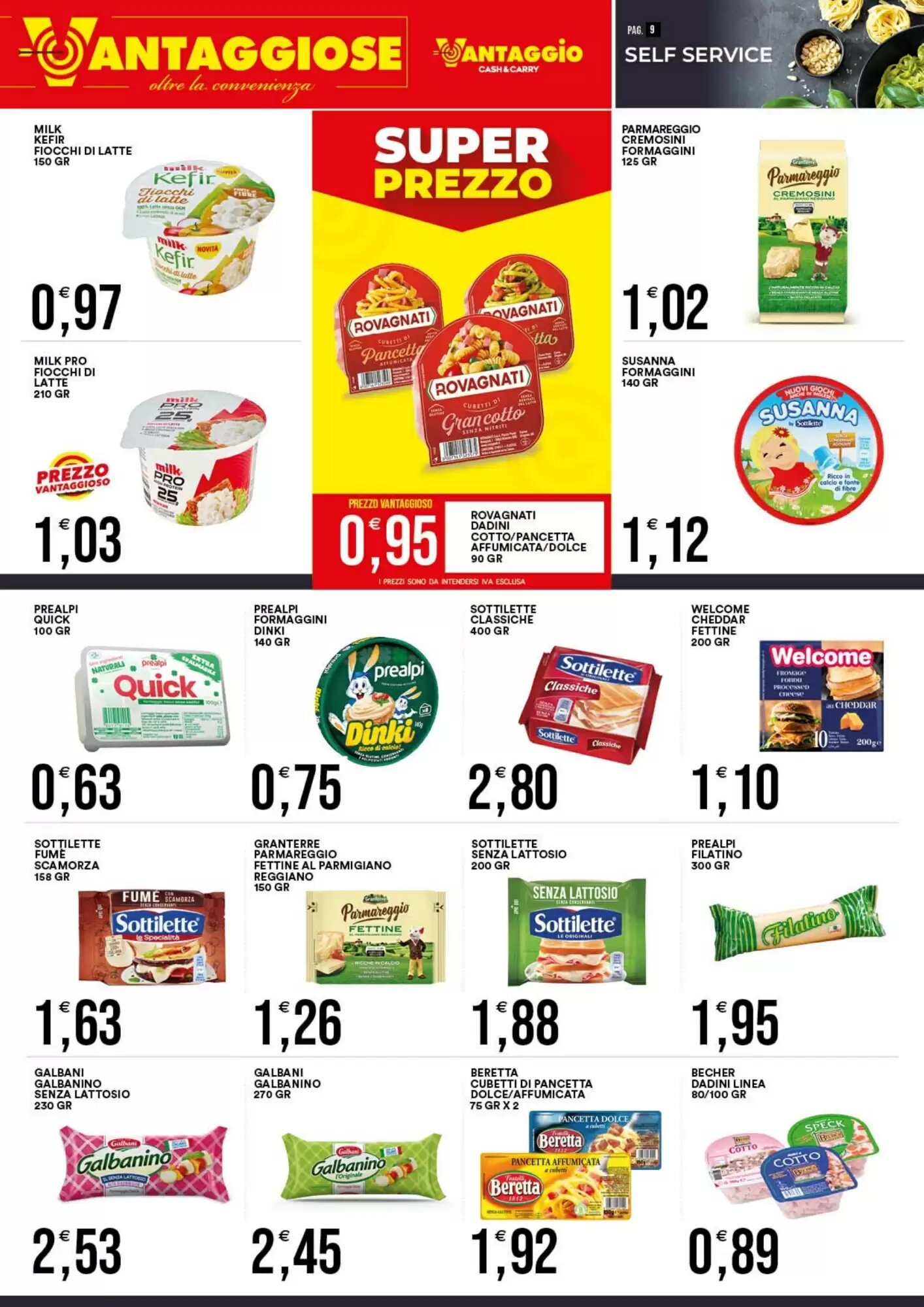 Volantino promozionale Vantaggio Cash&Carry  valide dal 07/09/2026 - Pagina 9.