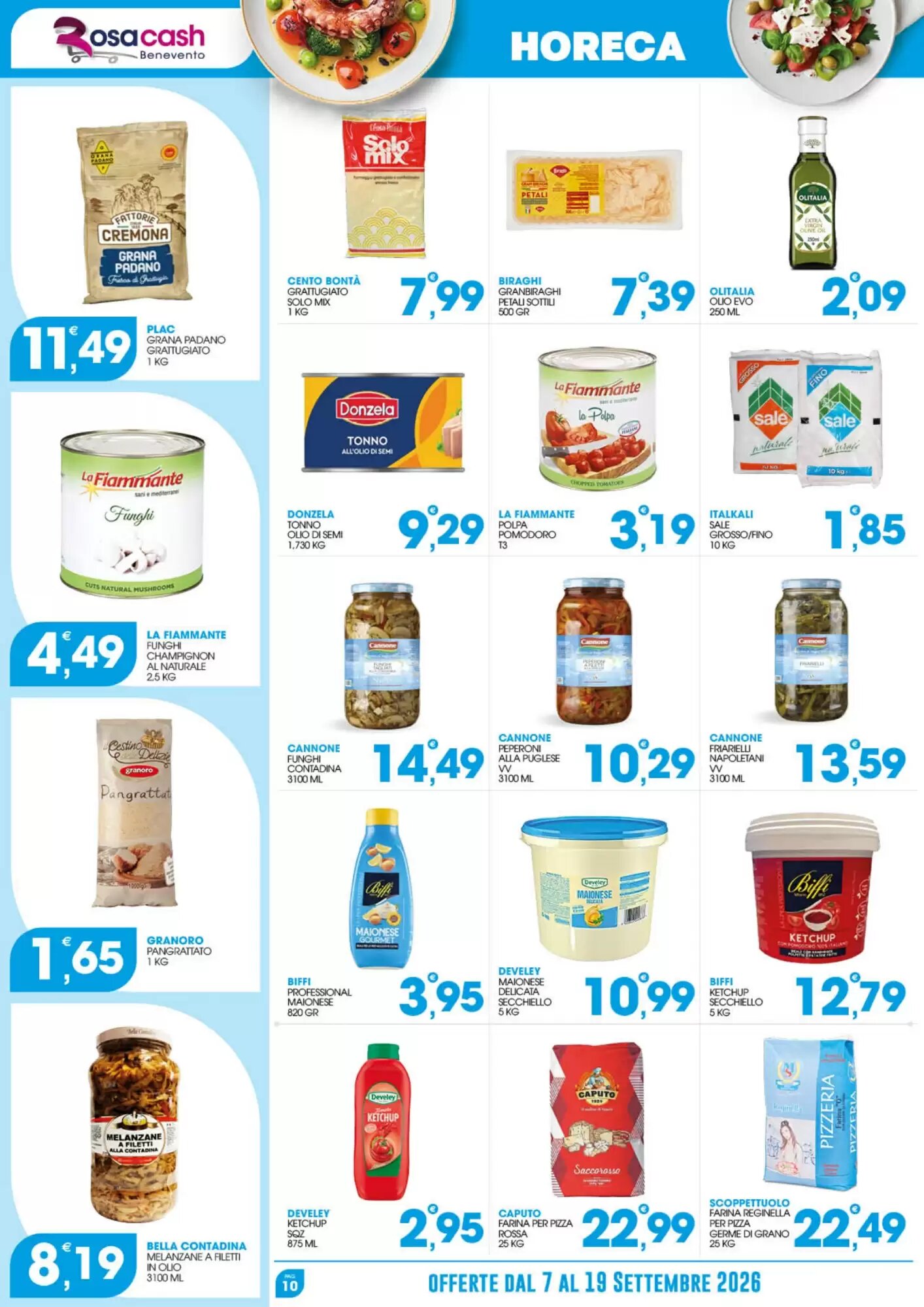 Volantino promozionale Rosa Cash  valide dal 07/09/2026 - Pagina 10.