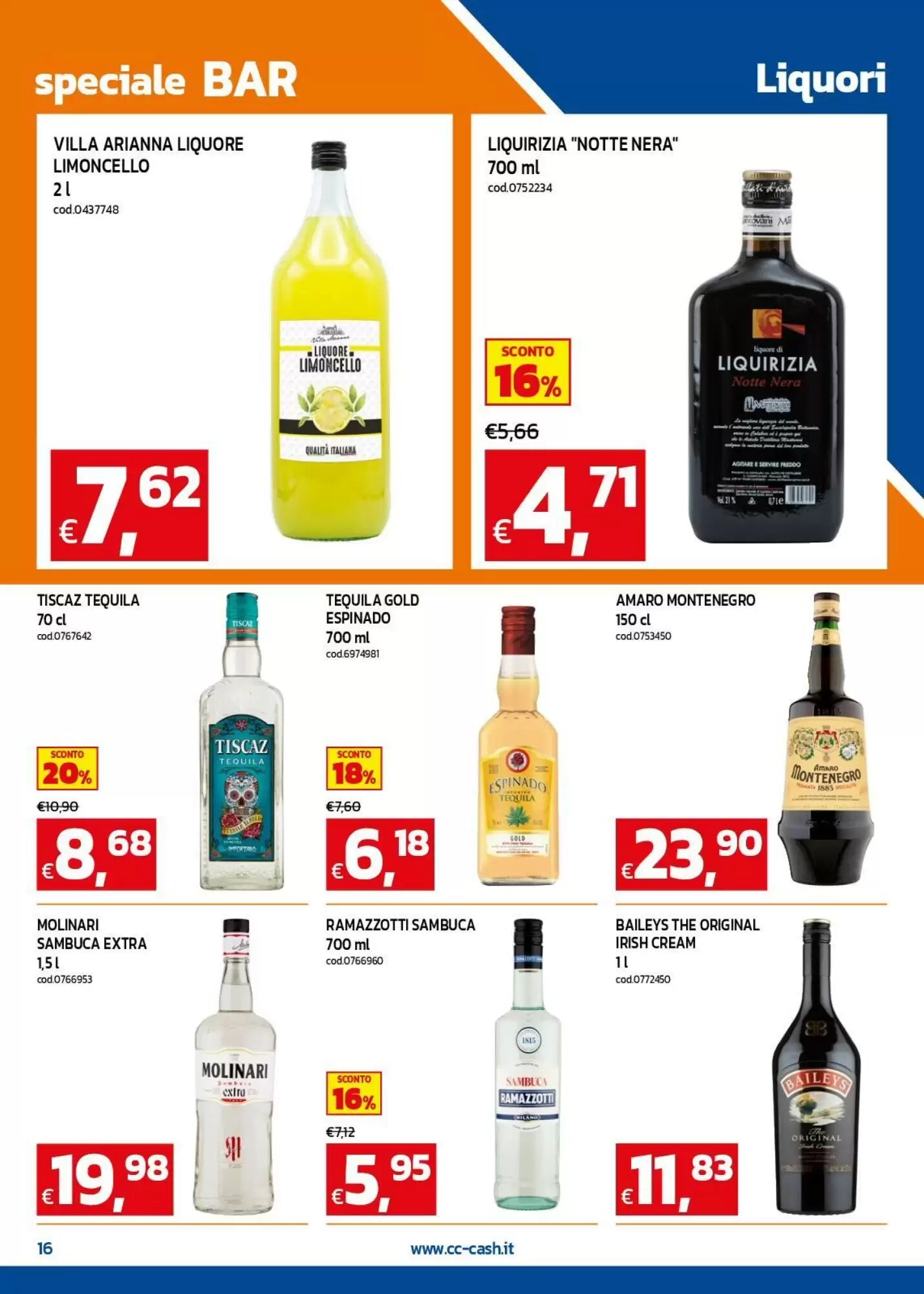 Volantino promozionale C+C maxigross  valide dal 07/09/2026 - Pagina 16.