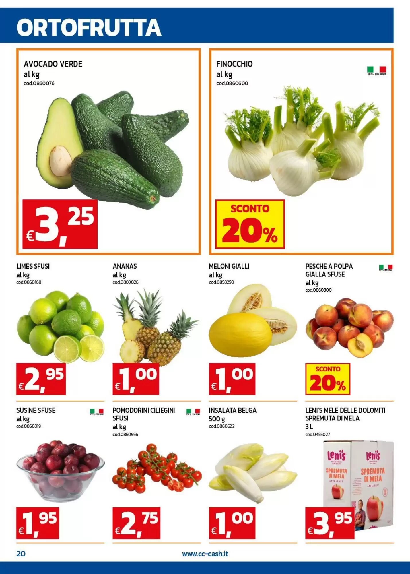 Volantino promozionale C+C maxigross  valide dal 07/09/2026 - Pagina 20.