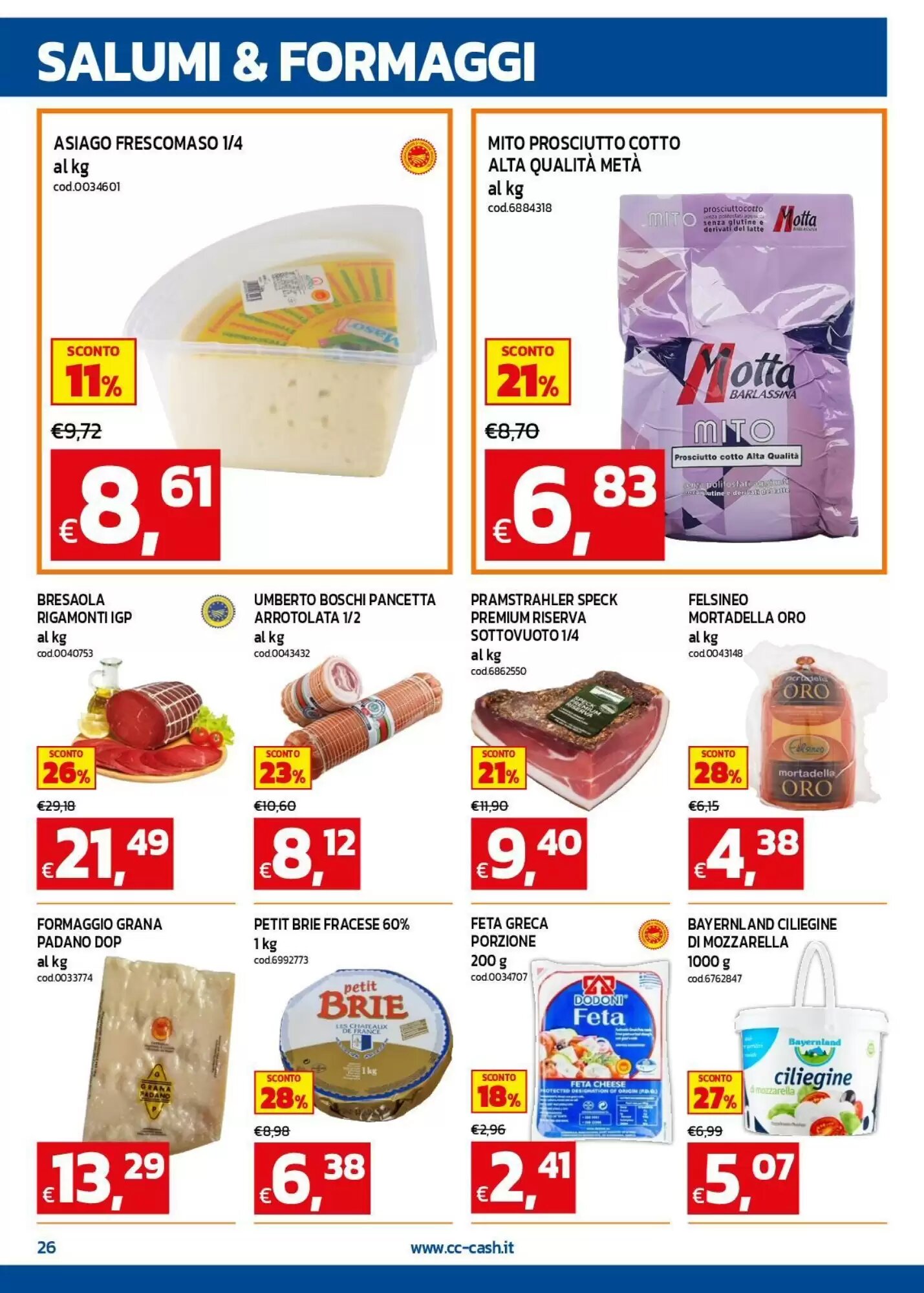 Volantino promozionale C+C maxigross  valide dal 07/09/2026 - Pagina 26.