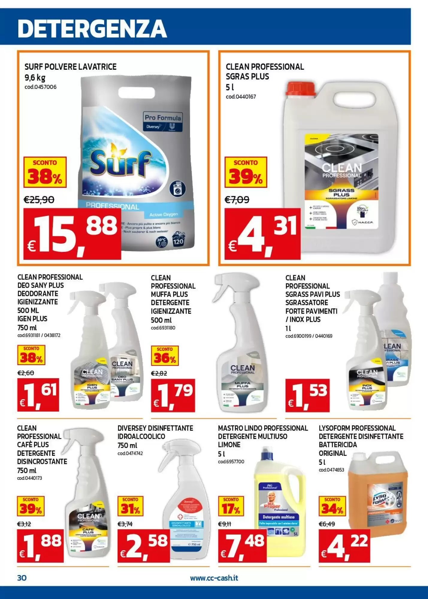 Volantino promozionale C+C maxigross  valide dal 07/09/2026 - Pagina 30.