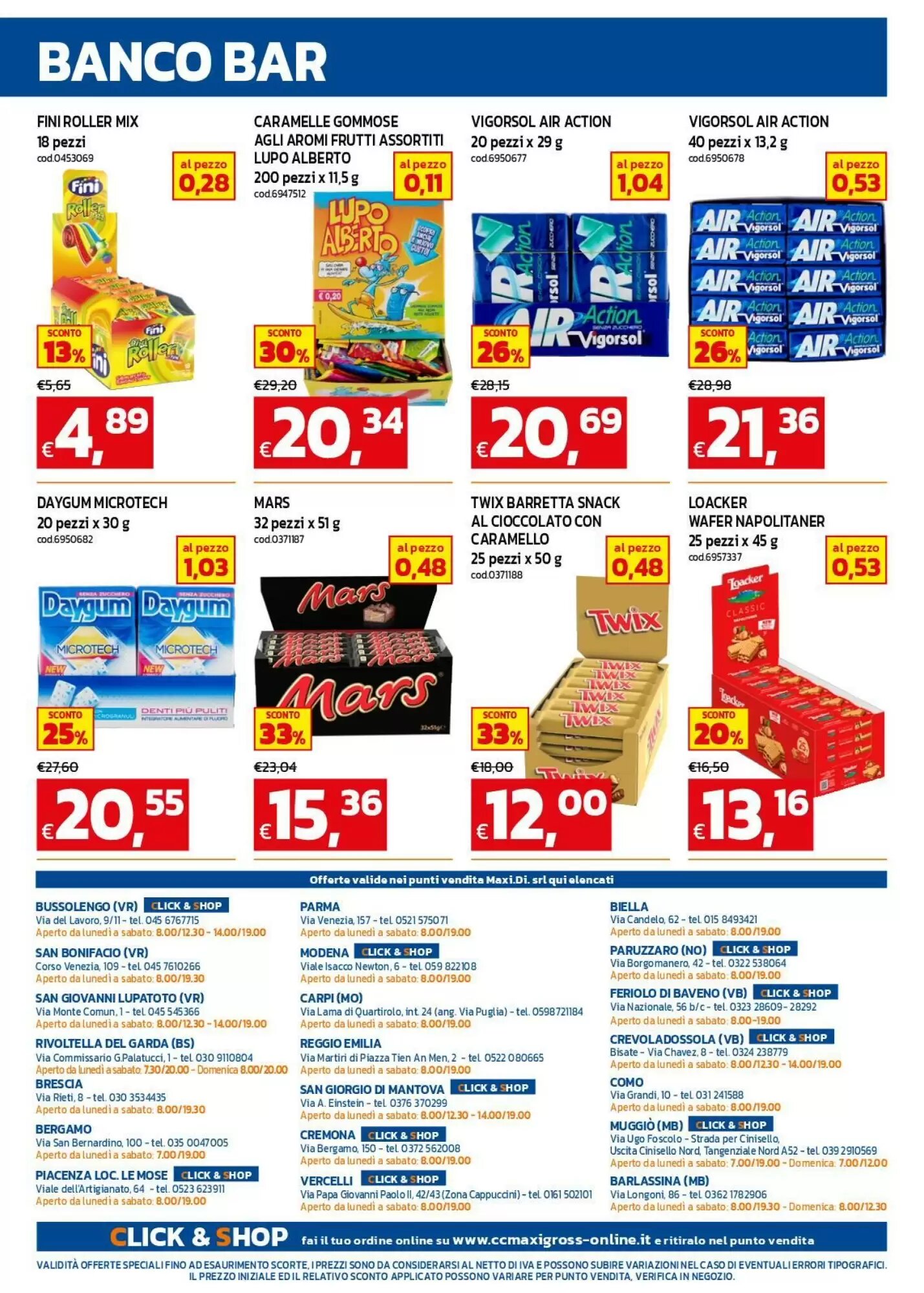 Volantino promozionale C+C maxigross  valide dal 07/09/2026 - Pagina 32.