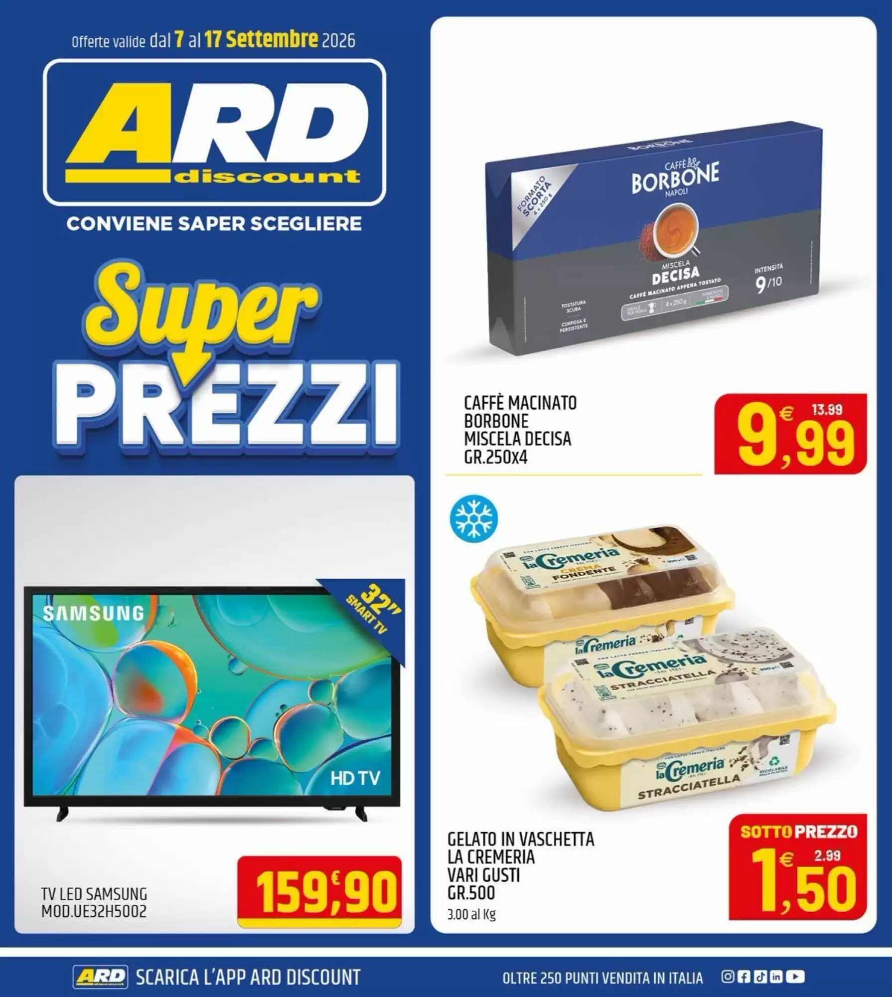 Volantino promozionale Ard Discount valide dal 07/09/2026 - Pagina 1.