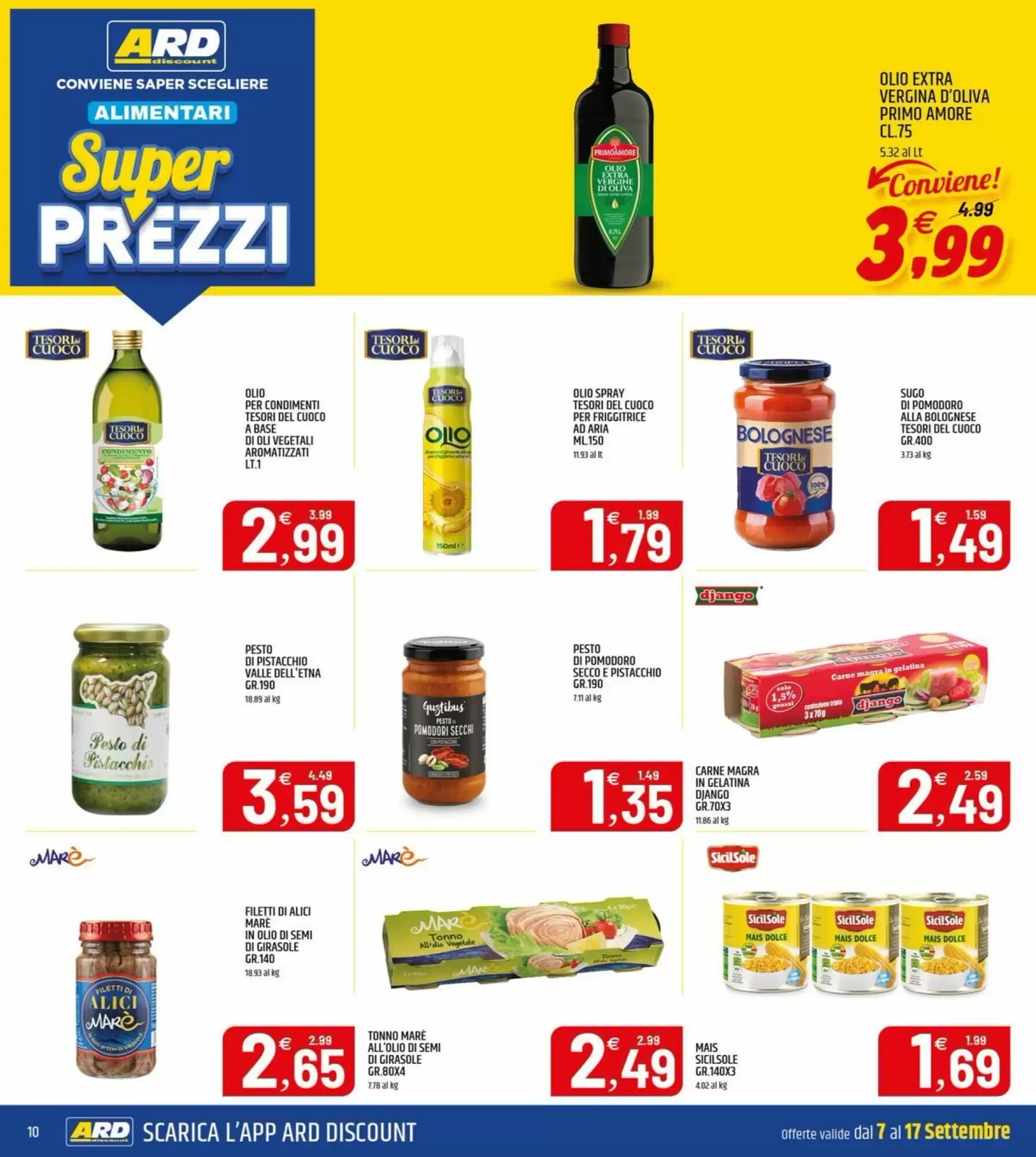 Volantino promozionale Ard Discount  valide dal 07/09/2026 - Pagina 10.