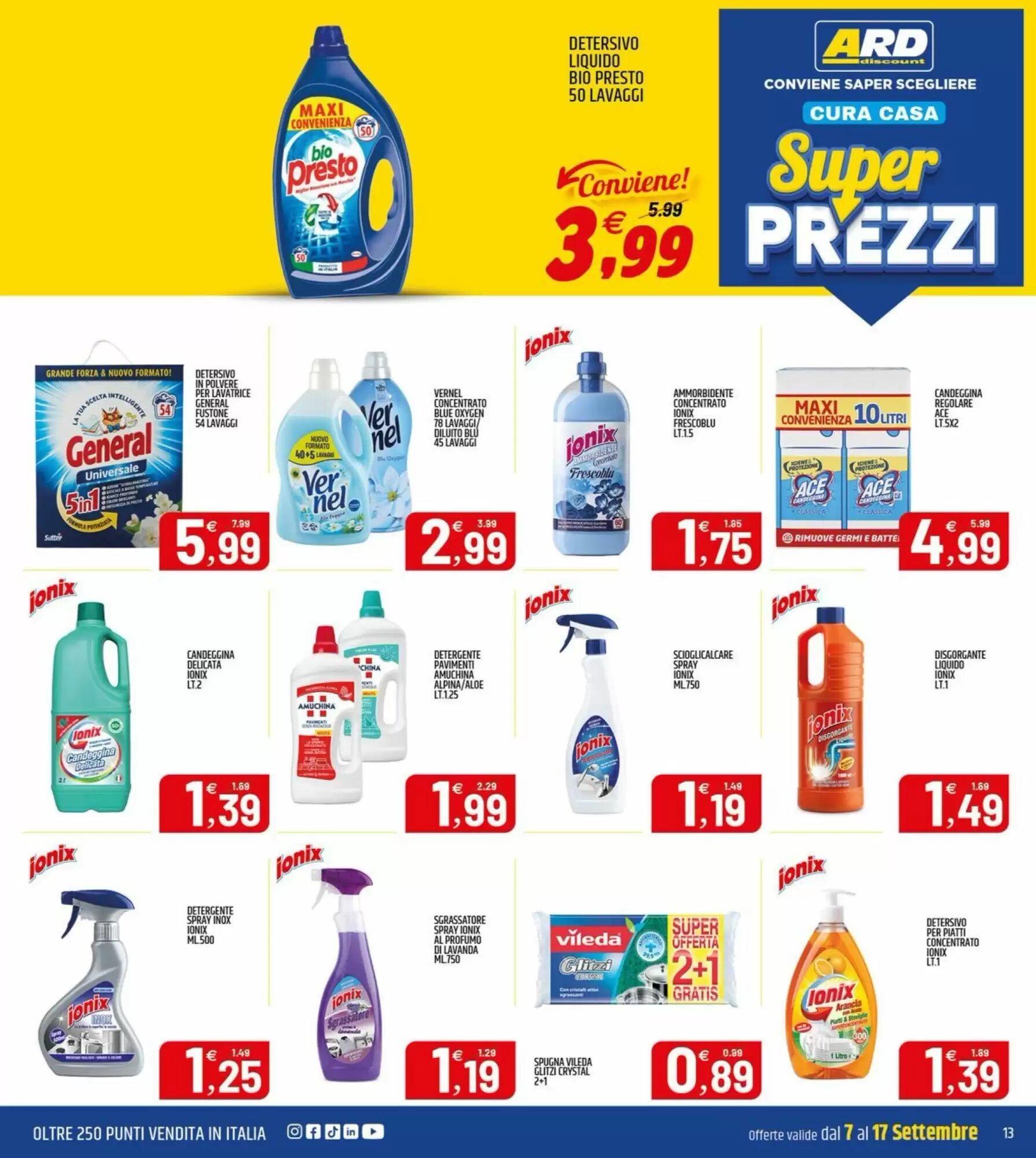 Volantino promozionale Ard Discount  valide dal 07/09/2026 - Pagina 13.
