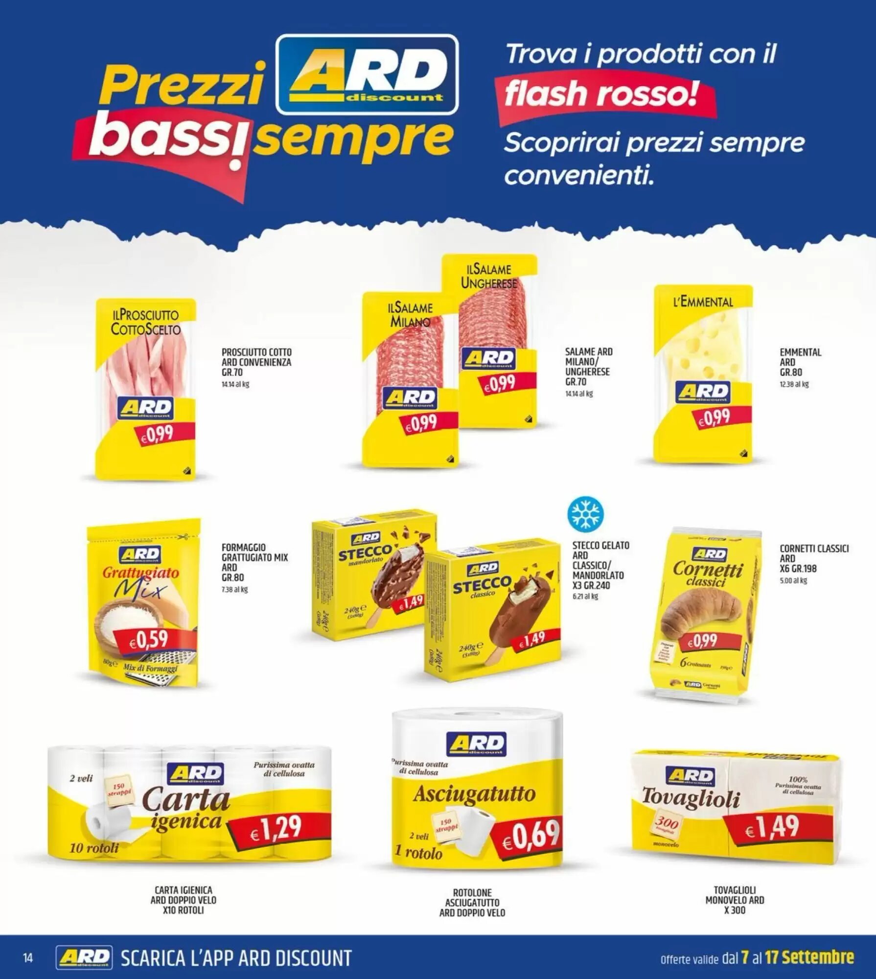 Volantino promozionale Ard Discount  valide dal 07/09/2026 - Pagina 14.