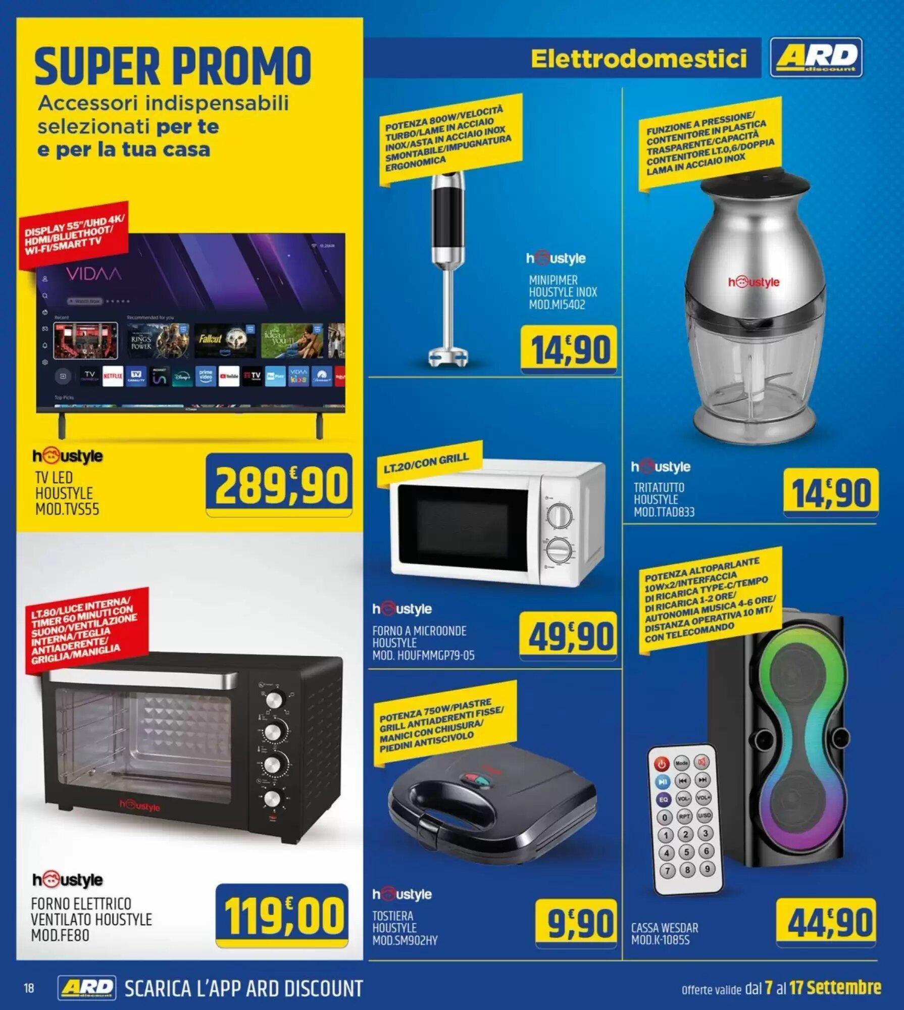 Volantino promozionale Ard Discount  valide dal 07/09/2026 - Pagina 18.