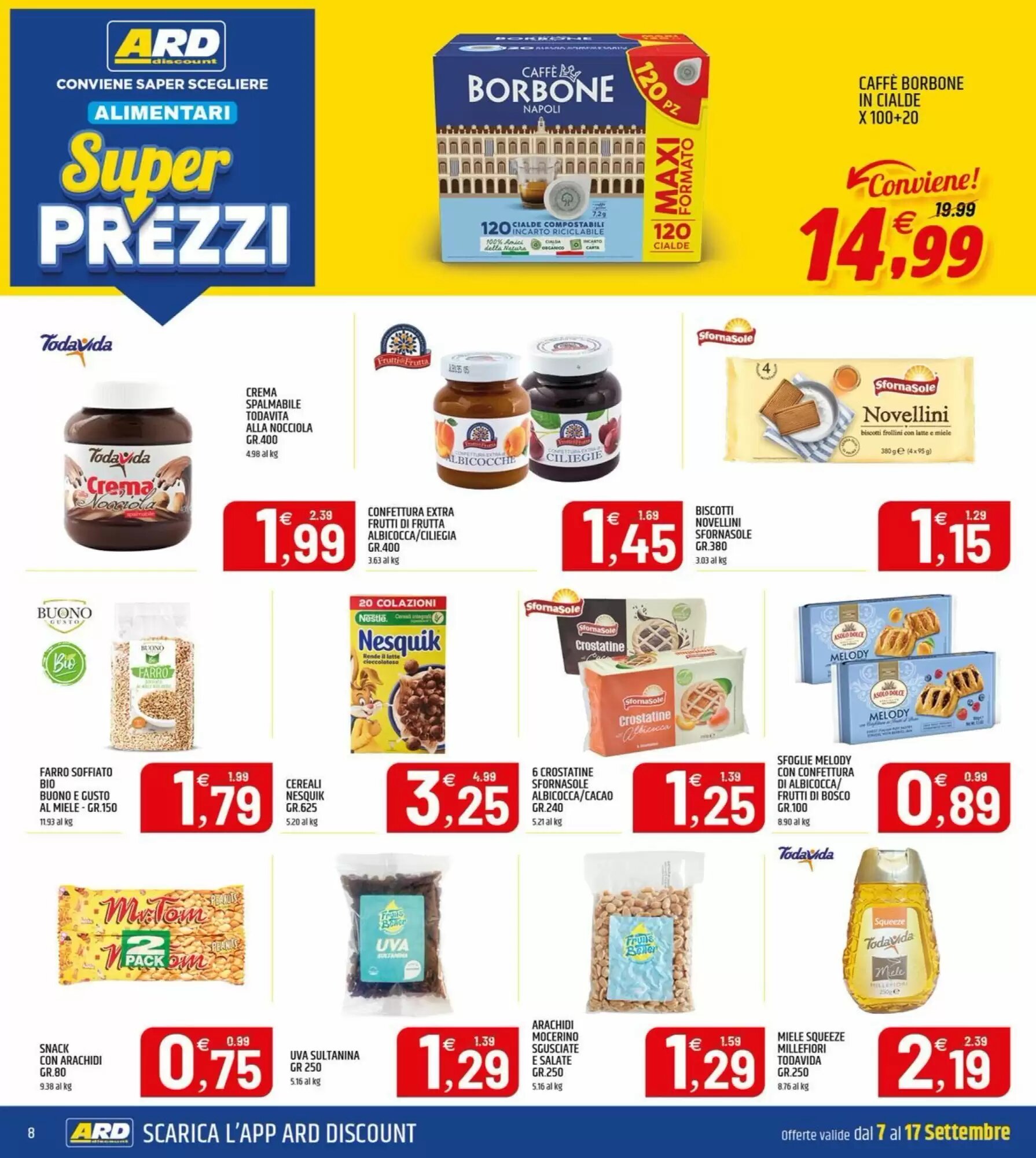 Volantino promozionale Ard Discount  valide dal 07/09/2026 - Pagina 8.