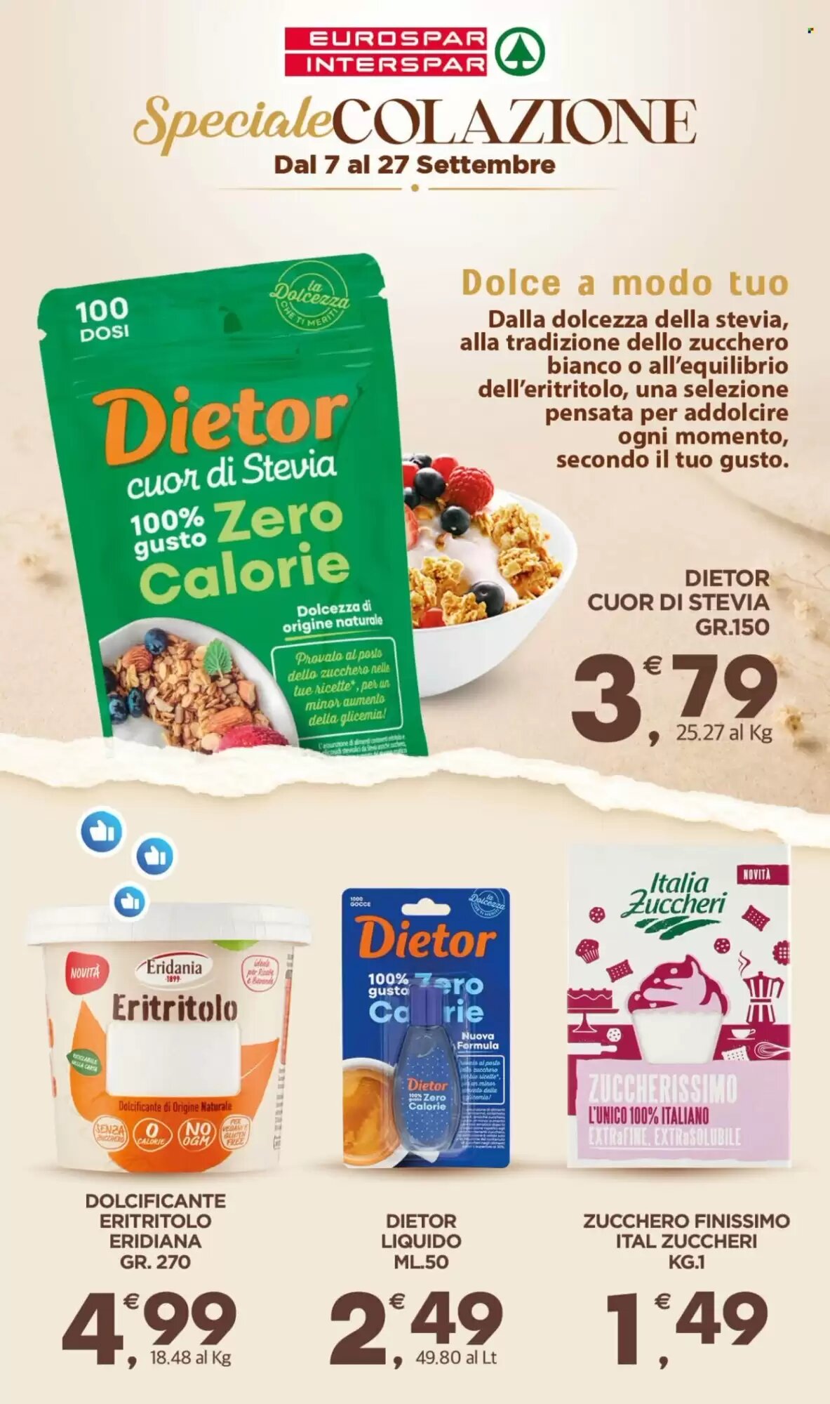 Volantino promozionale Eurospar  valide dal 07/09/2026 - Pagina 13.