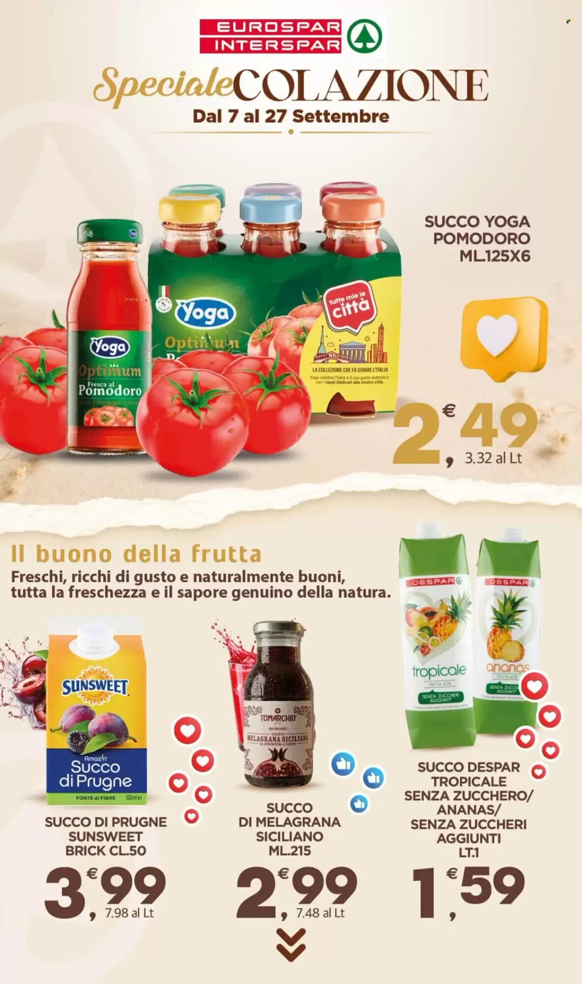 Volantino promozionale Eurospar  valide dal 07/09/2026 - Pagina 25.