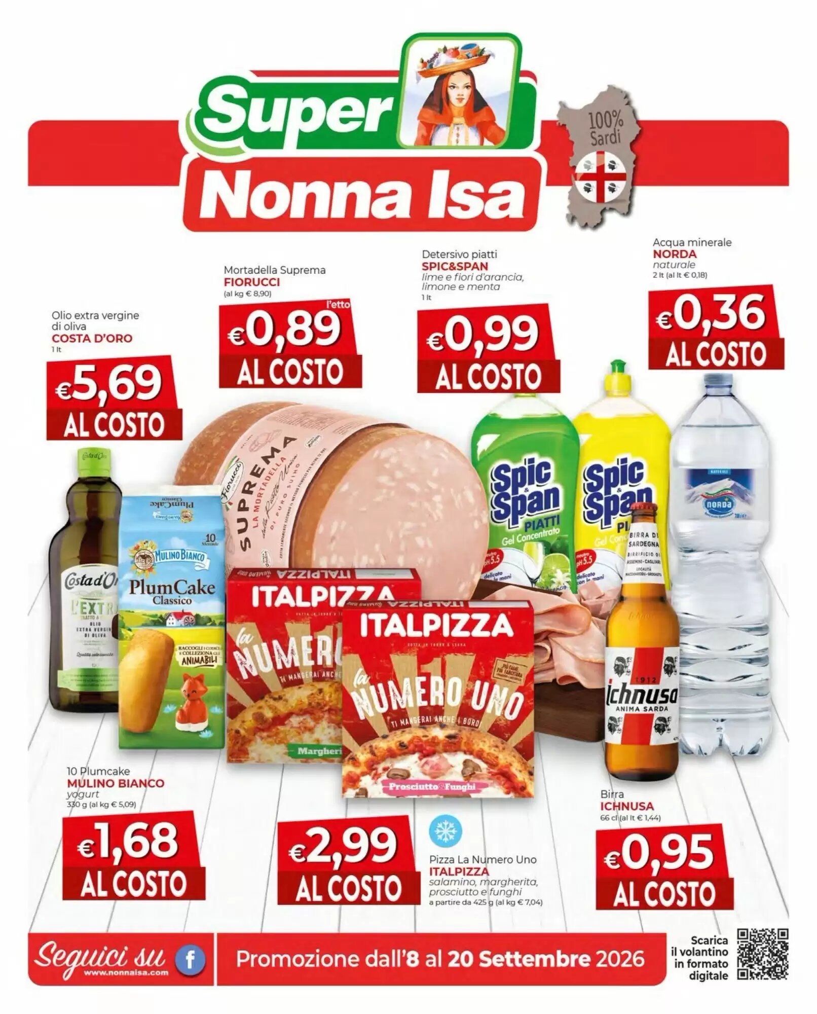 Volantino promozionale Maxi Nonna Isa valide dal 08/09/2026 - Pagina 1.