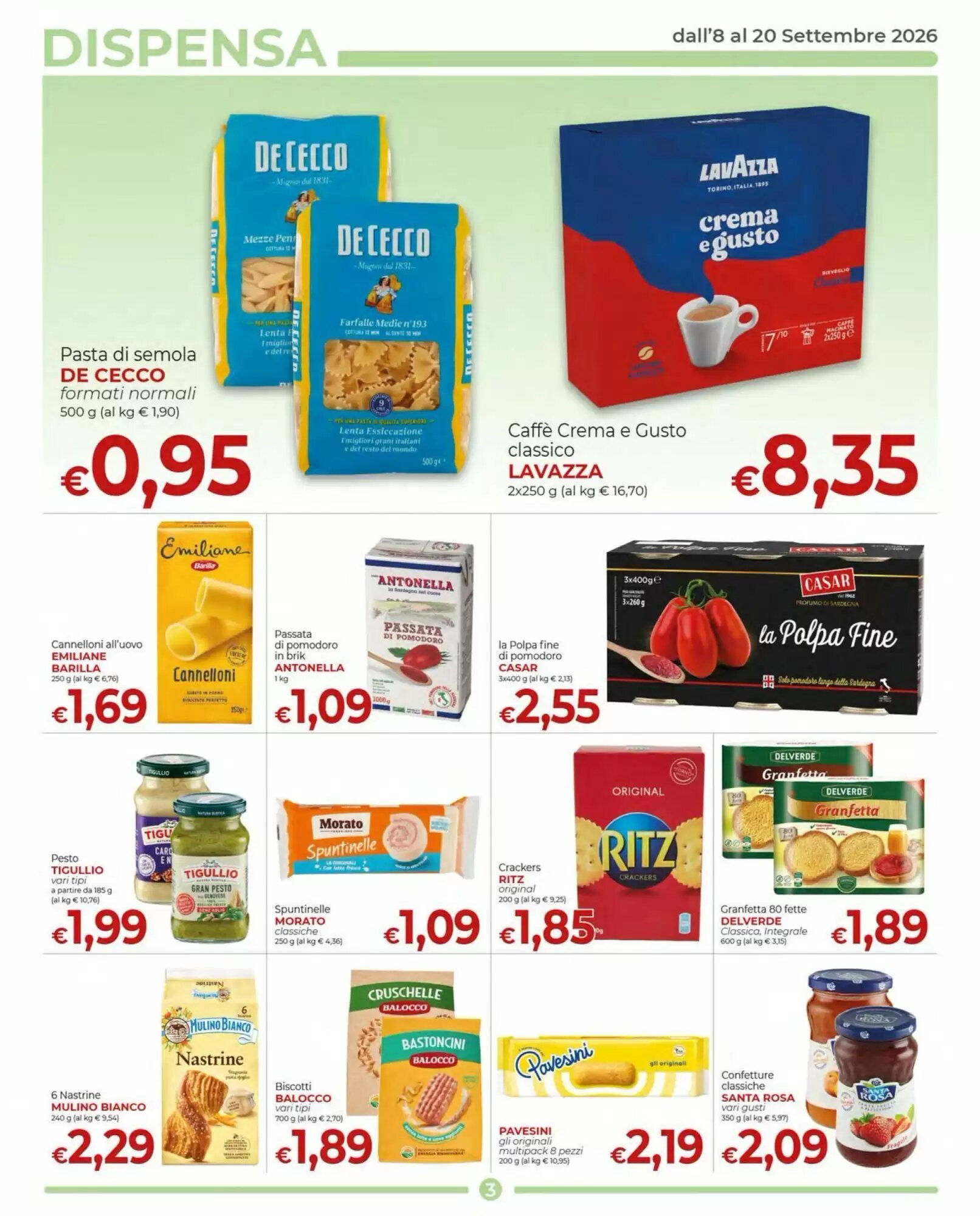 Volantino promozionale Maxi Nonna Isa  valide dal 08/09/2026 - Pagina 3.