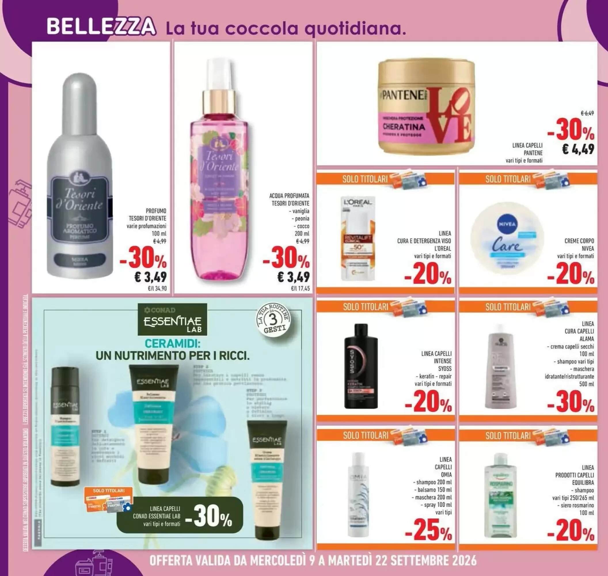 Volantino promozionale Conad  valide dal 08/09/2026 - Pagina 14.
