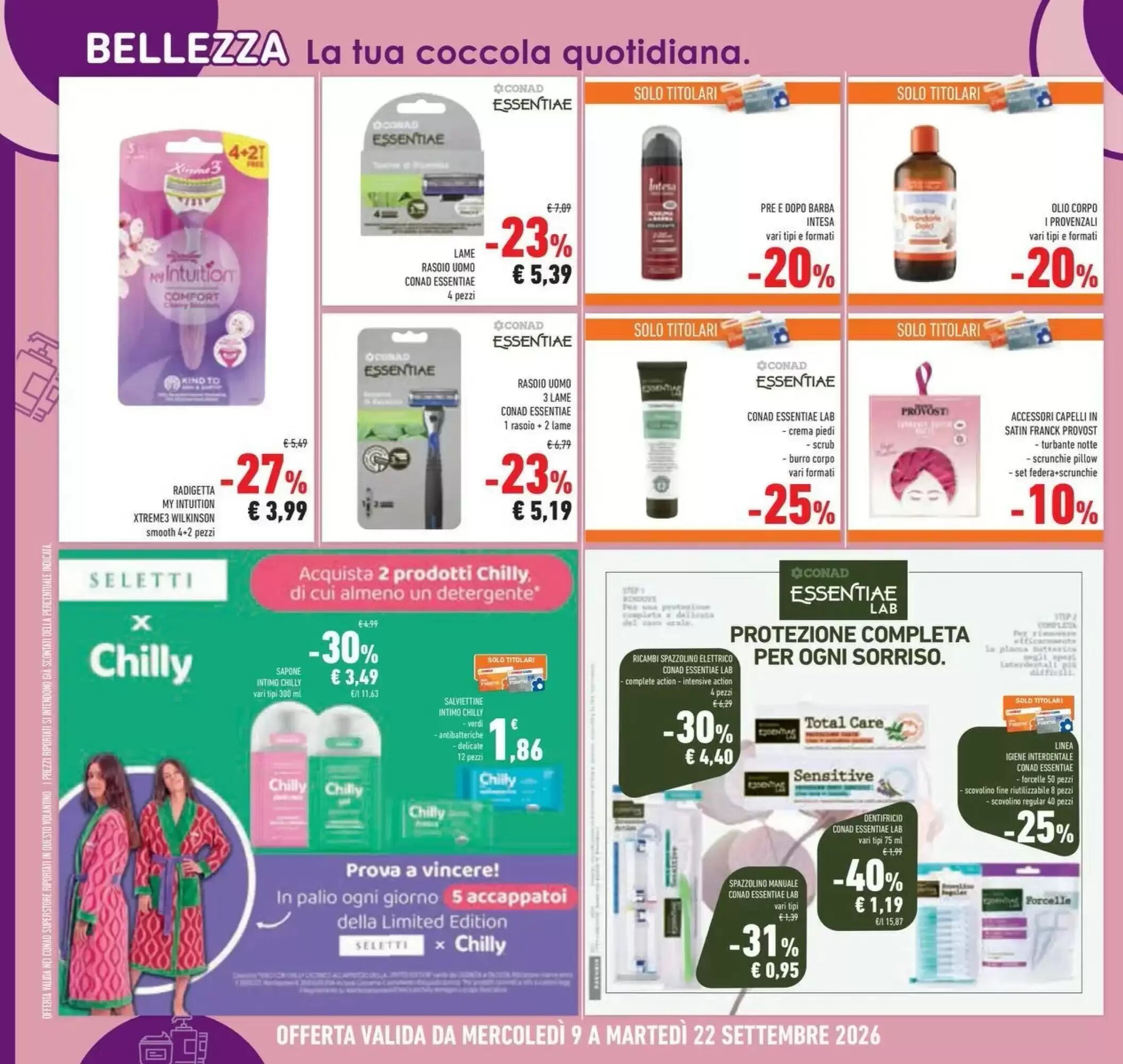 Volantino promozionale Conad  valide dal 08/09/2026 - Pagina 16.