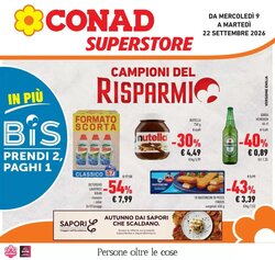 Volantino promozionale Conad  valide dal 08/09/2026