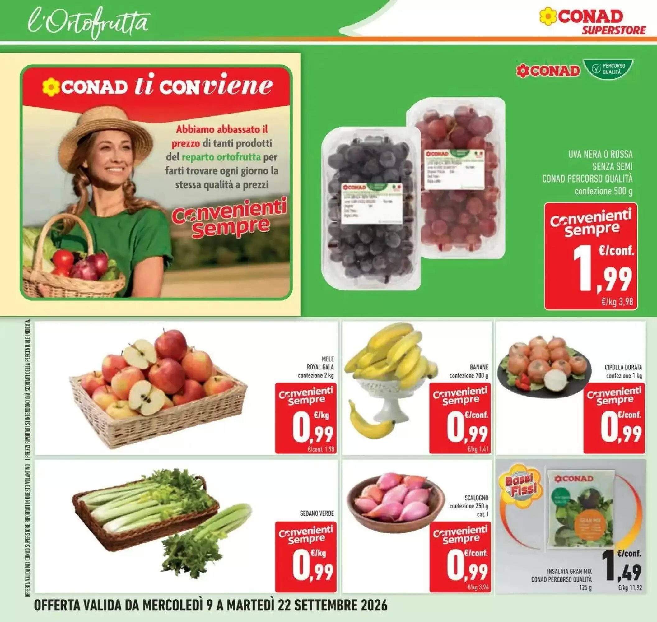 Volantino promozionale Conad  valide dal 08/09/2026 - Pagina 26.