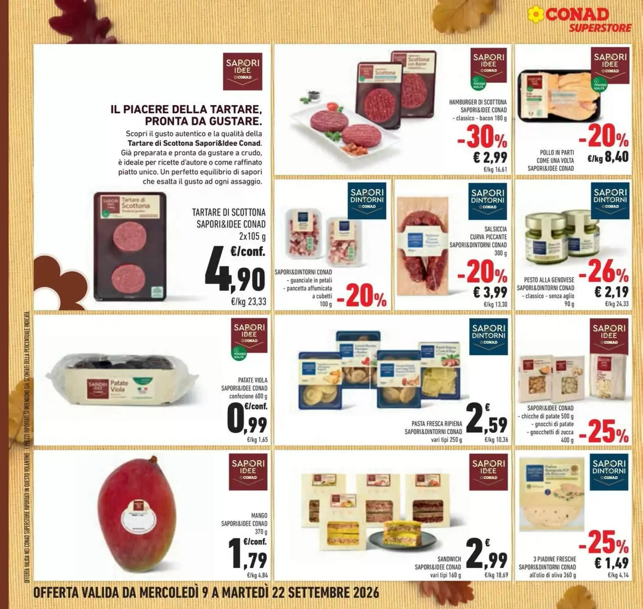 Volantino promozionale Conad  valide dal 08/09/2026 - Pagina 36.