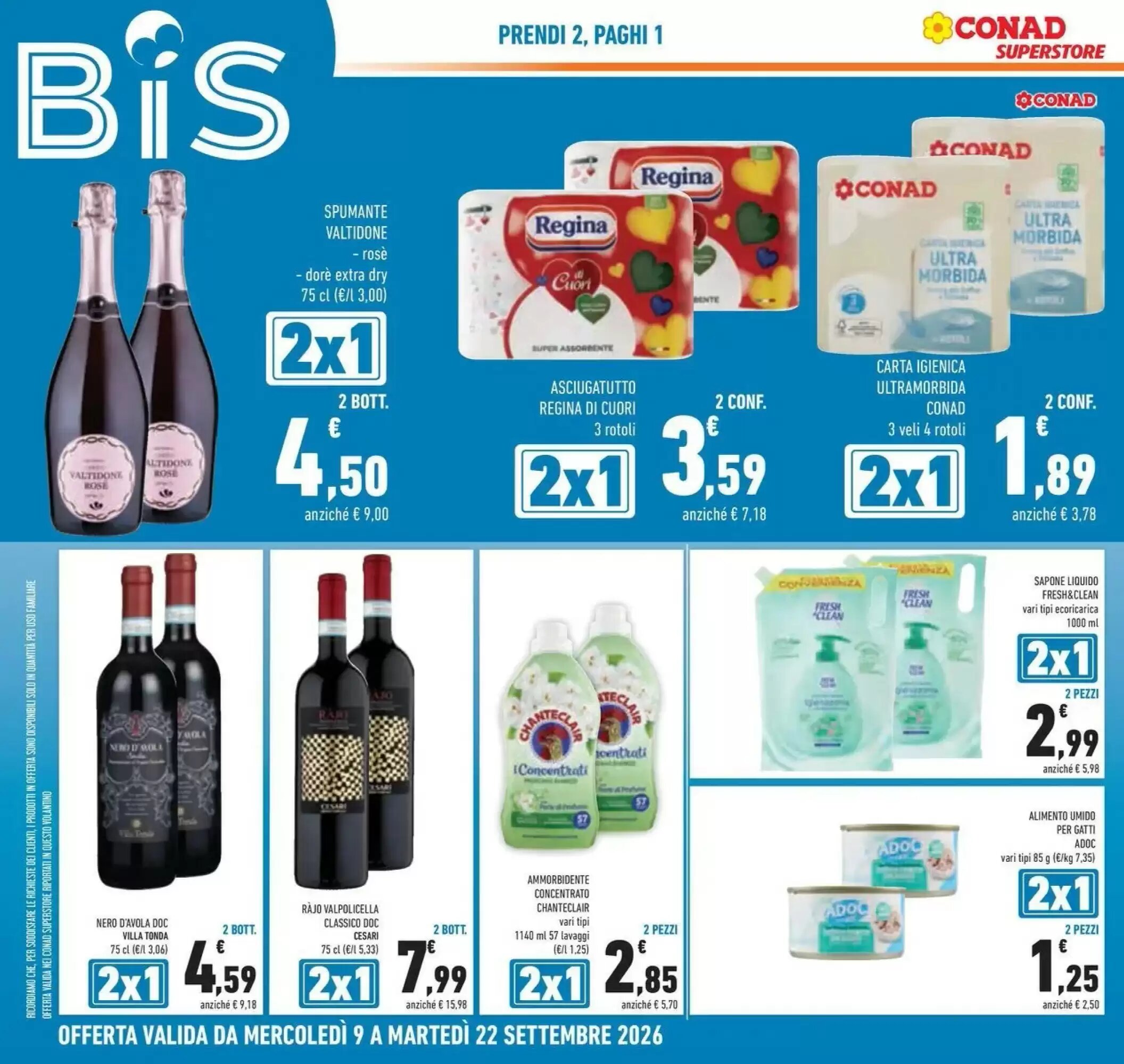 Volantino promozionale Conad  valide dal 08/09/2026 - Pagina 4.
