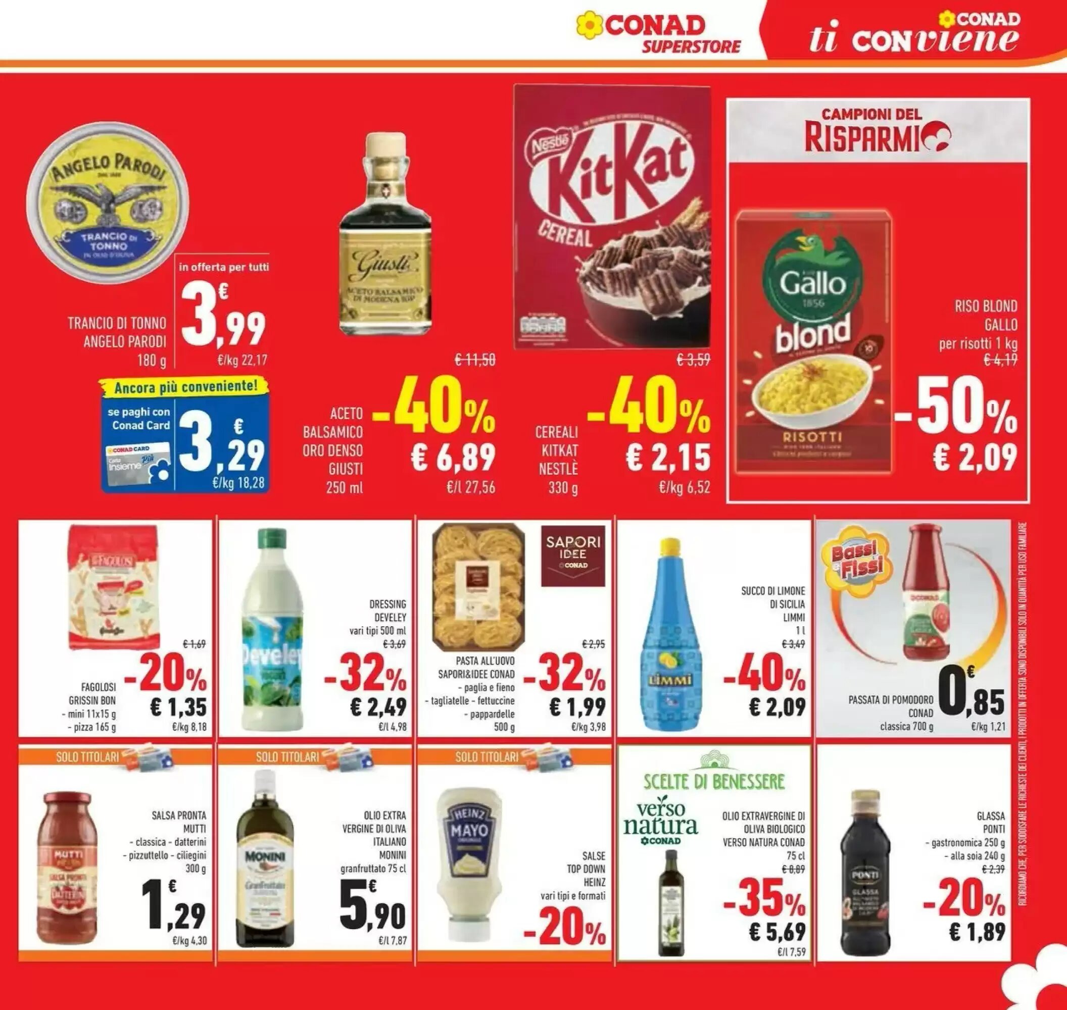 Volantino promozionale Conad  valide dal 08/09/2026 - Pagina 9.