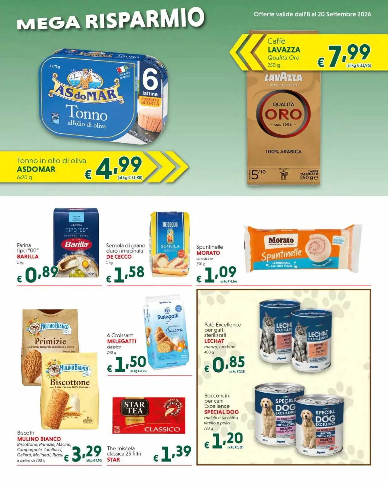 Volantino promozionale DiMeglio  valide dal 08/09/2026 - Pagina 4.