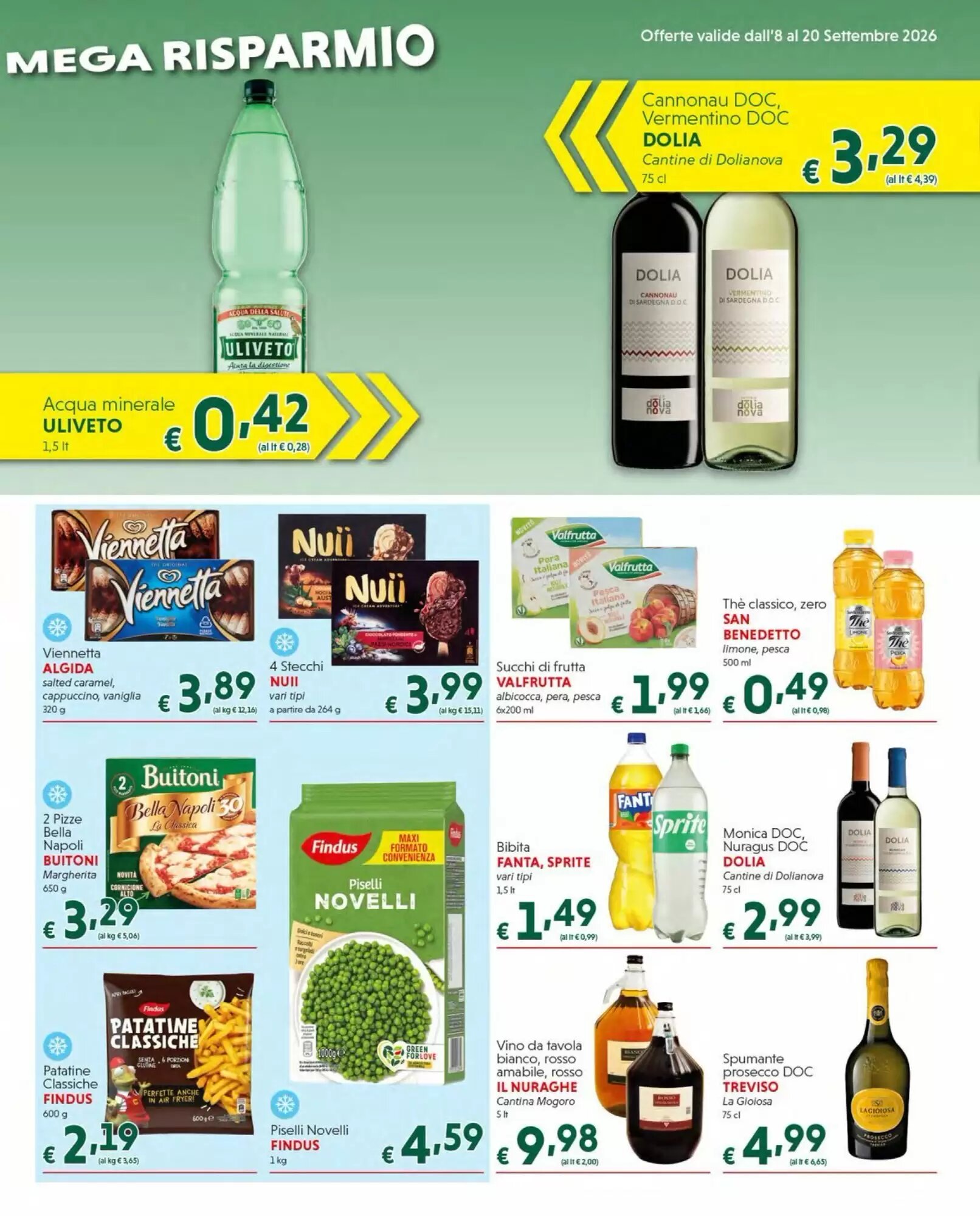 Volantino promozionale DiMeglio  valide dal 08/09/2026 - Pagina 6.