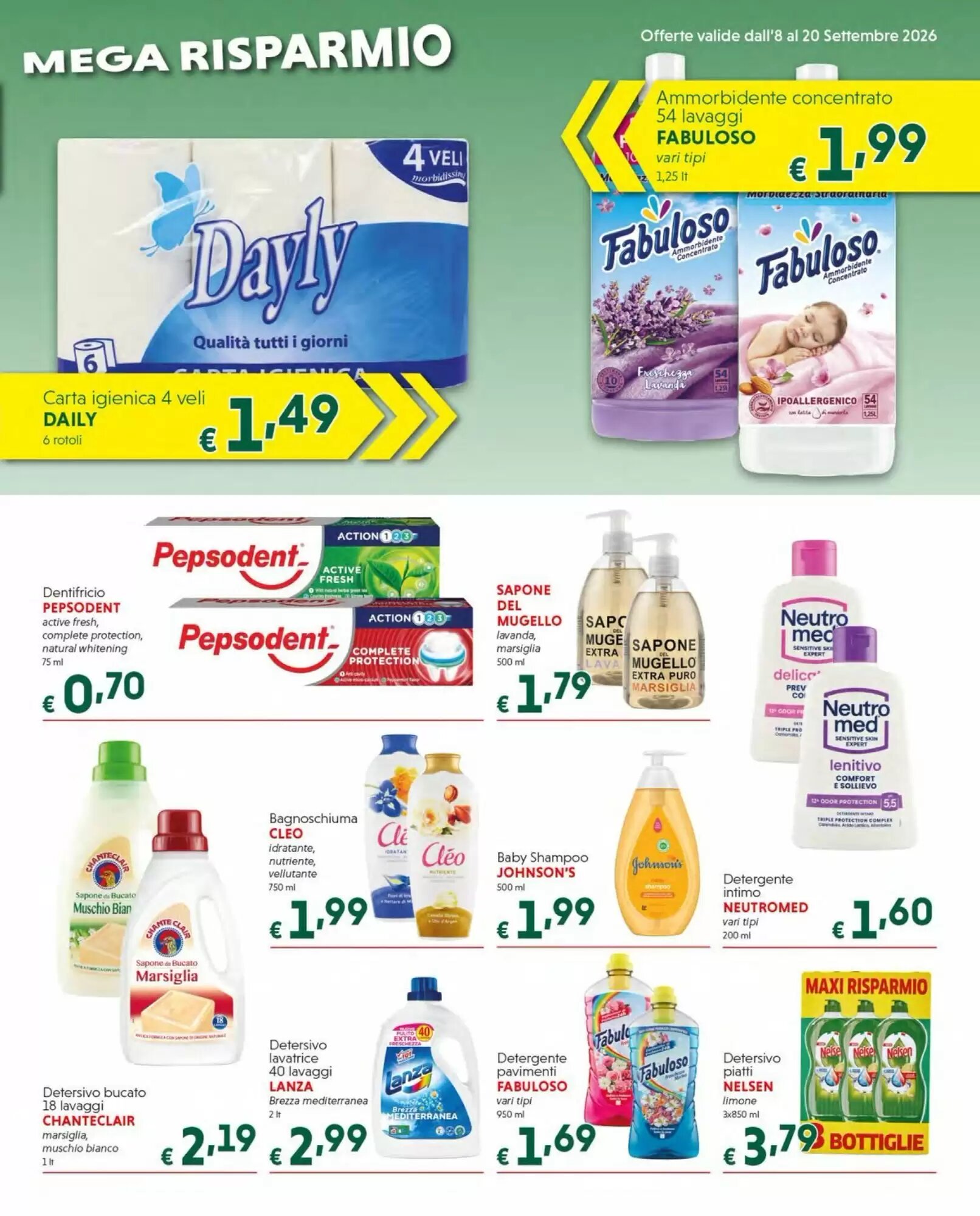 Volantino promozionale DiMeglio  valide dal 08/09/2026 - Pagina 7.