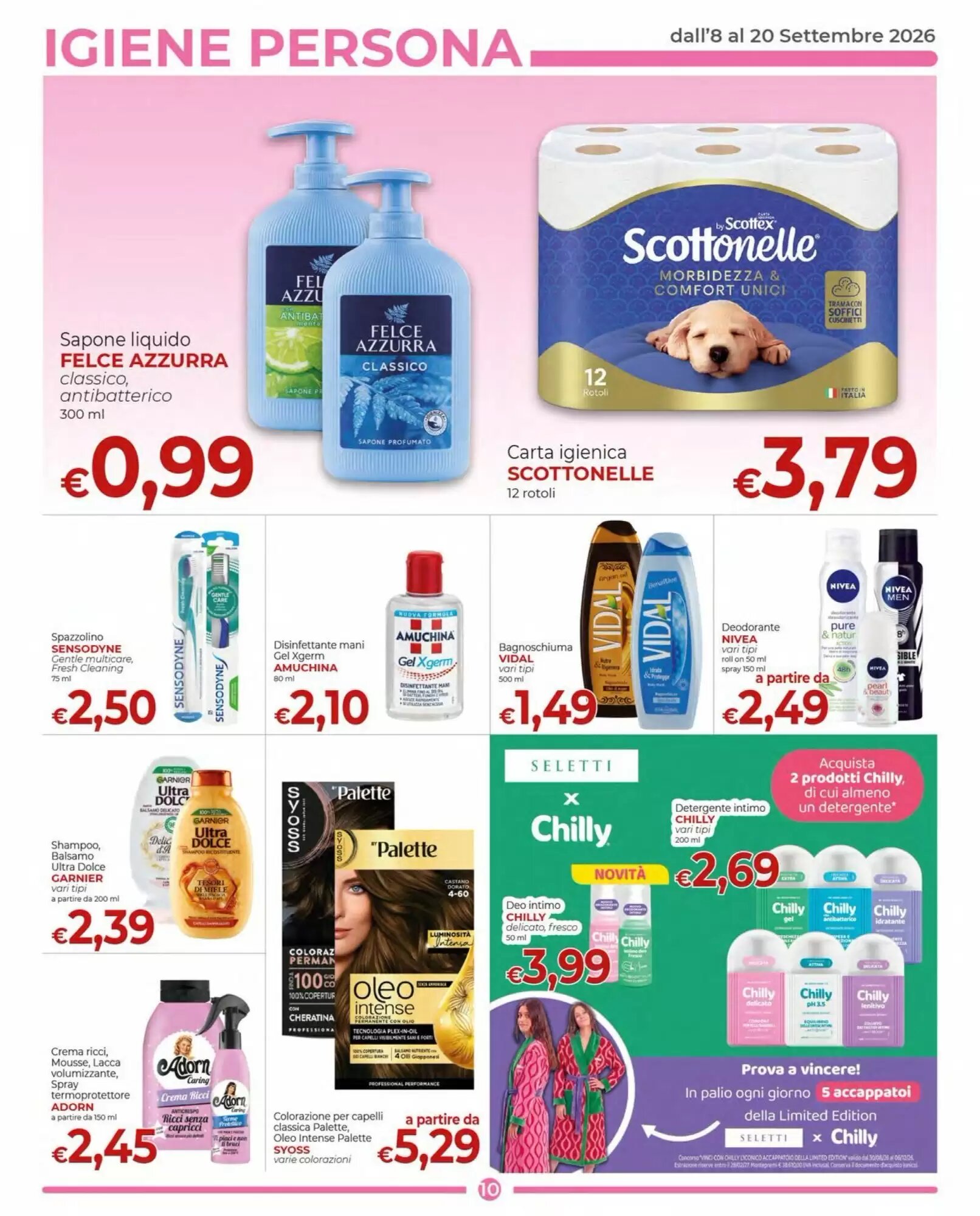 Volantino promozionale Supermercati Nonna Isa  valide dal 08/09/2026 - Pagina 10.