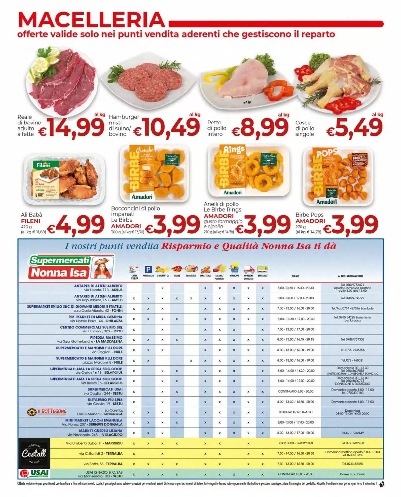 Volantino promozionale Supermercati Nonna Isa  valide dal 08/09/2026 - Pagina 12.