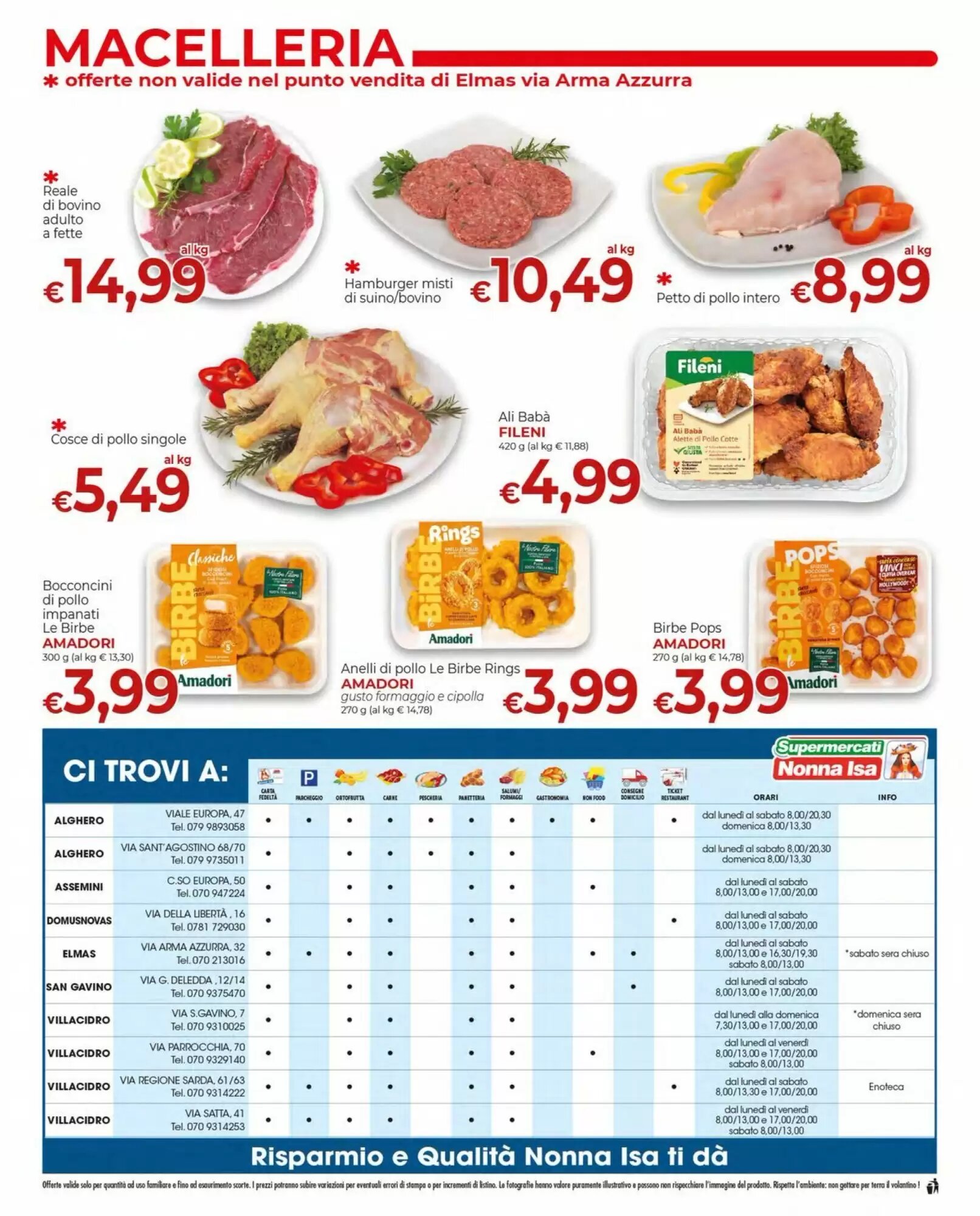 Volantino promozionale Supermercati Nonna Isa  valide dal 08/09/2026 - Pagina 13.