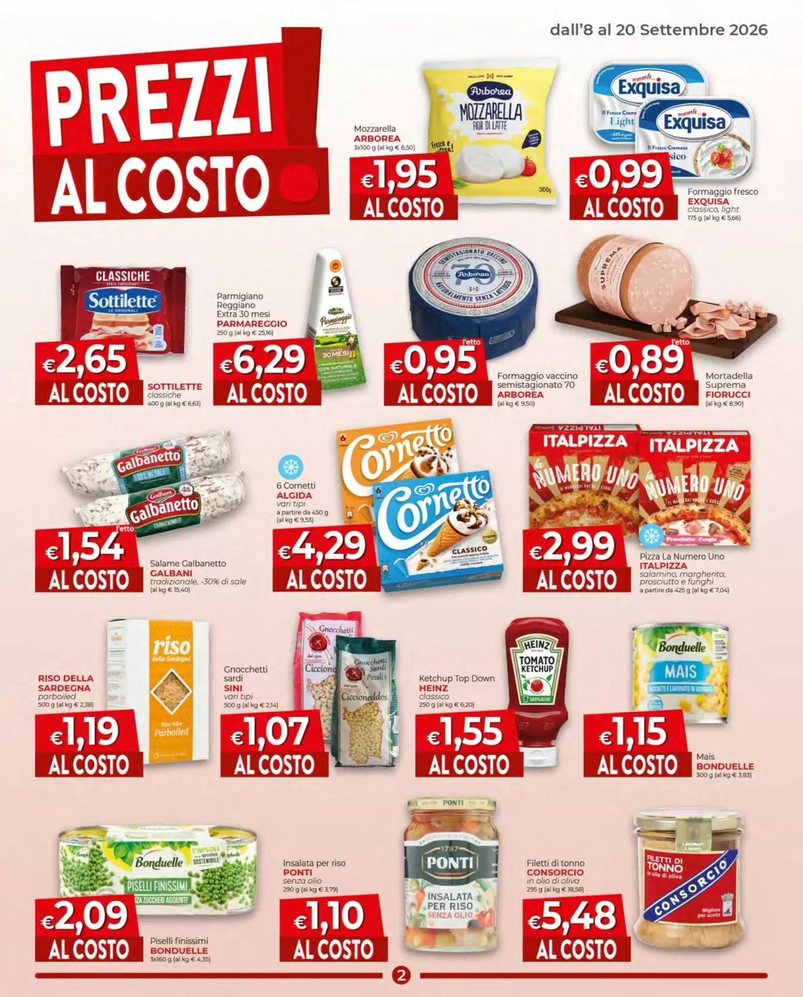 Volantino promozionale Supermercati Nonna Isa  valide dal 08/09/2026 - Pagina 2.