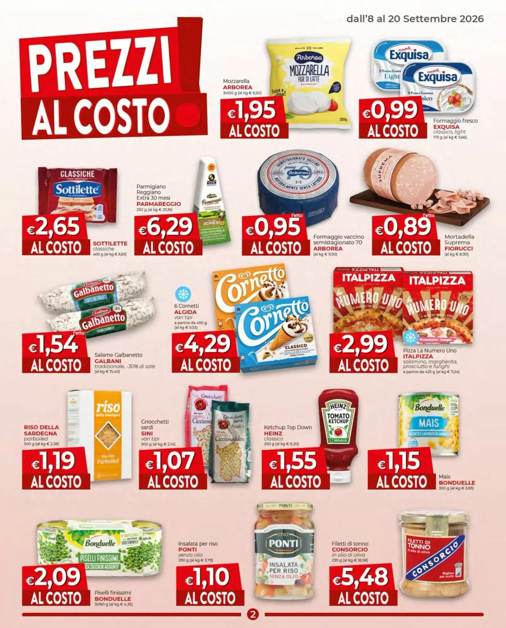 Volantino promozionale Supermercati Nonna Isa  valide dal 08/09/2026 - Pagina 2.