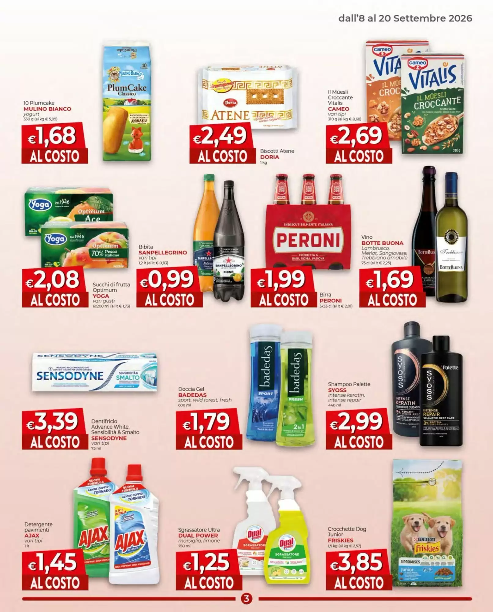 Volantino promozionale Supermercati Nonna Isa  valide dal 08/09/2026 - Pagina 3.