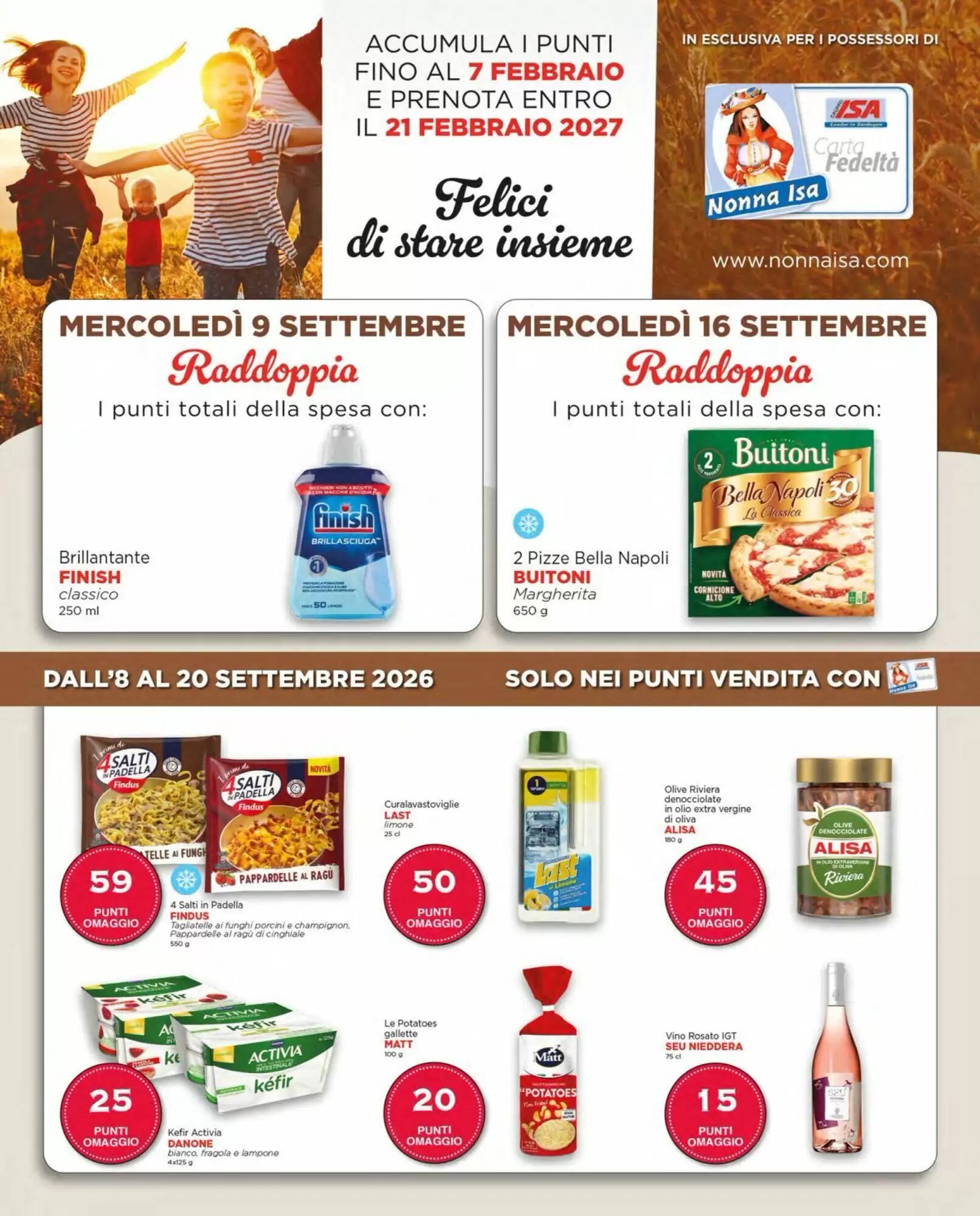 Volantino promozionale Supermercati Nonna Isa  valide dal 08/09/2026 - Pagina 7.