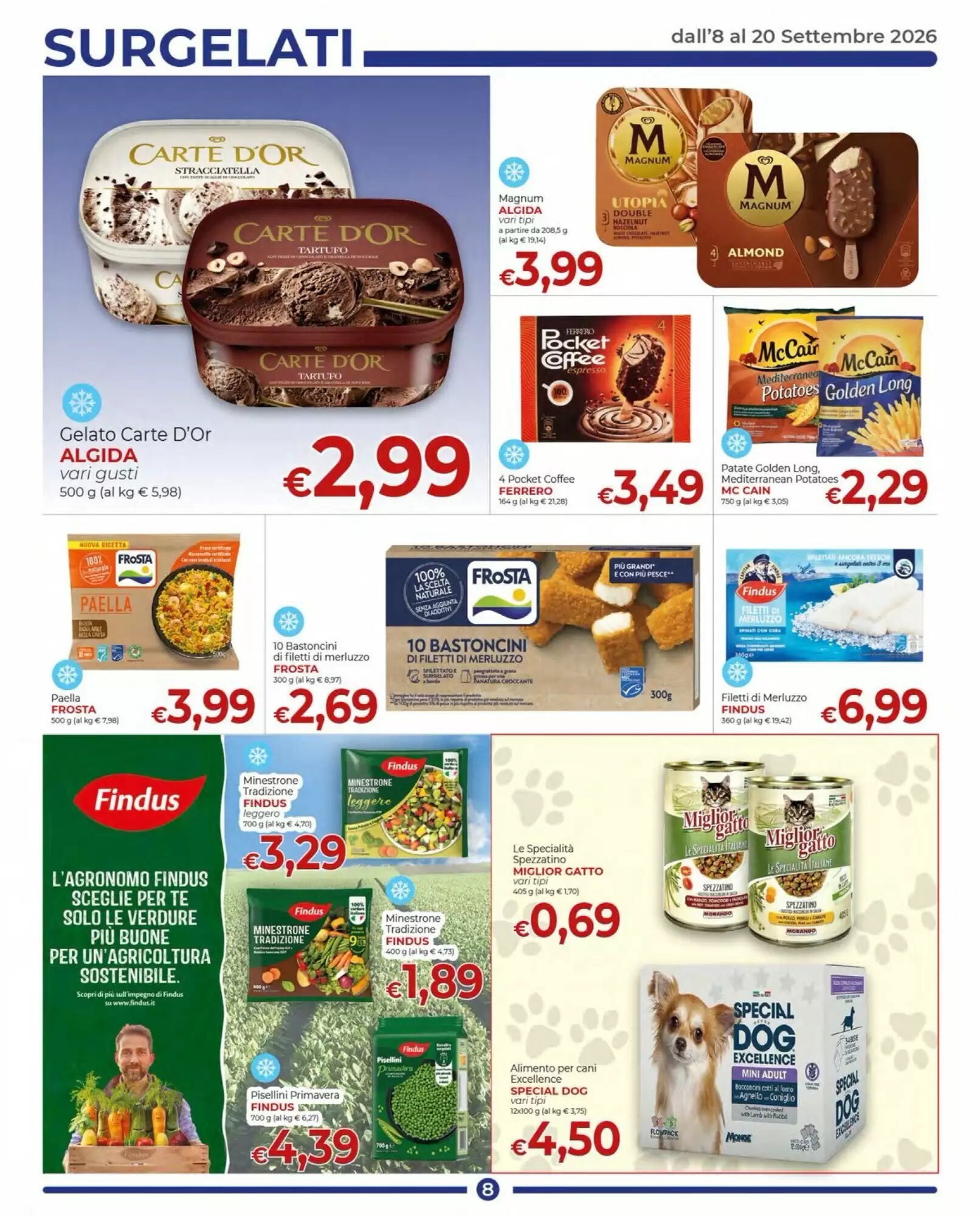 Volantino promozionale Supermercati Nonna Isa  valide dal 08/09/2026 - Pagina 8.