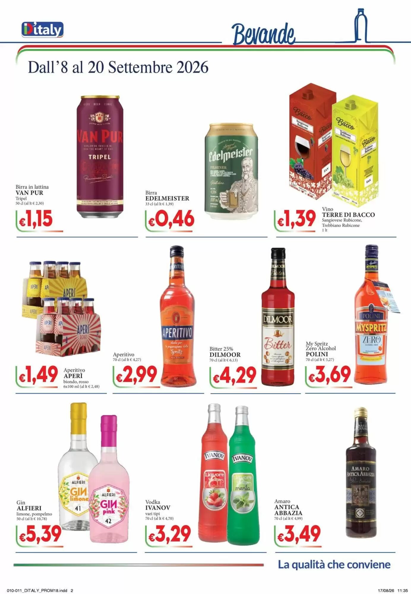 Volantino promozionale D'Italy  valide dal 08/09/2026 - Pagina 11.